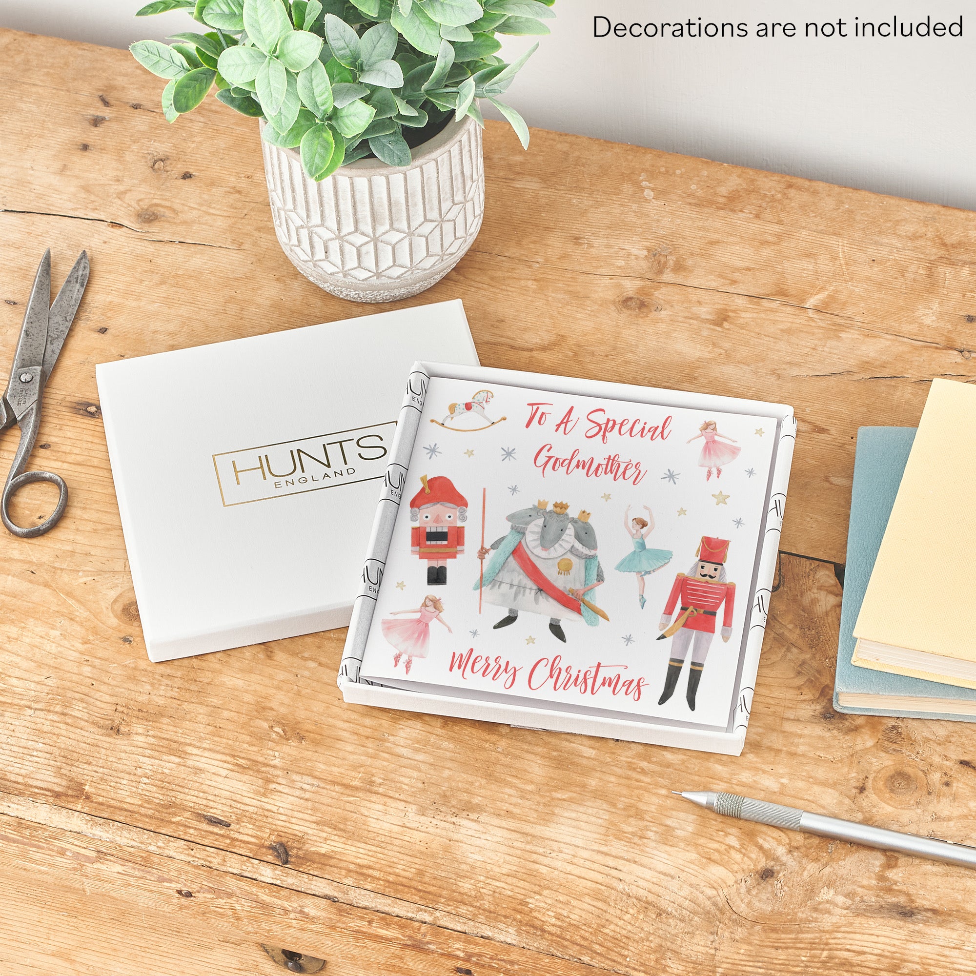 Boxed Godmother Nutcracker Christmas Card - Default Title (B0D5RQX67Q)
