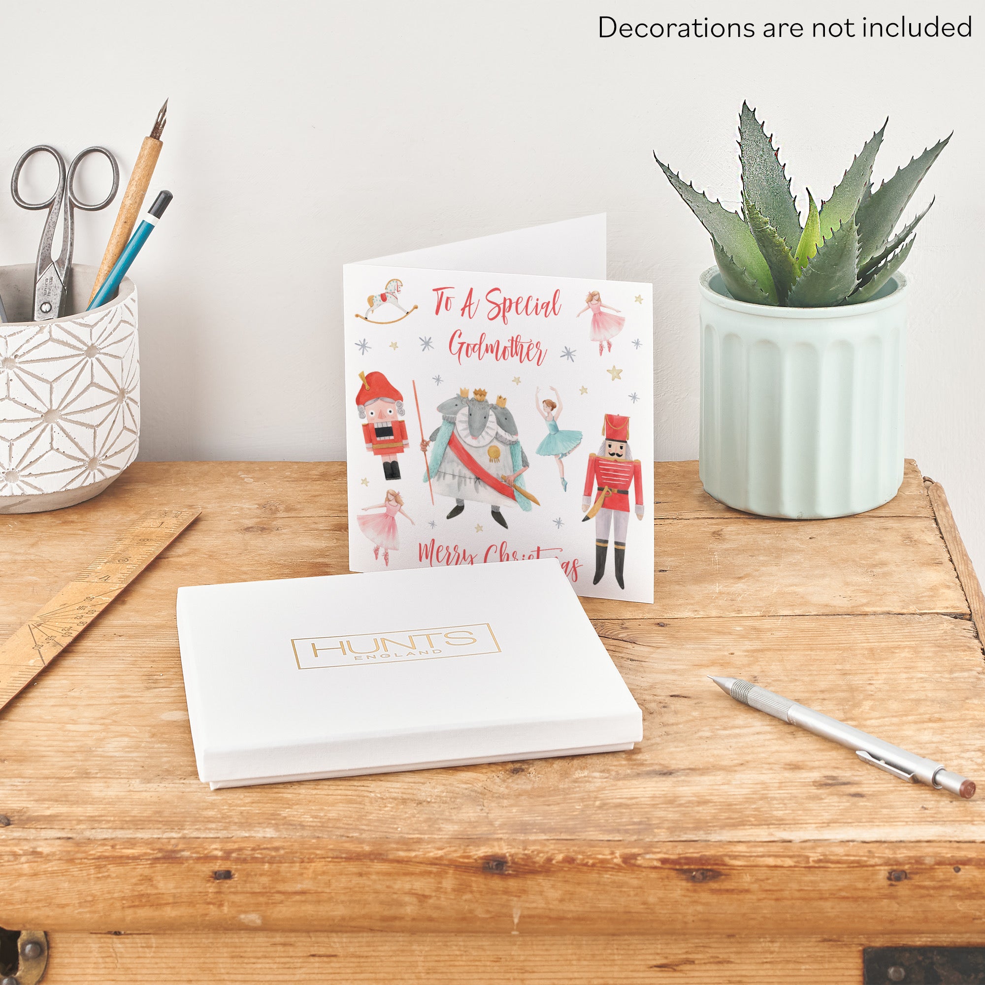 Boxed Godmother Nutcracker Christmas Card - Default Title (B0D5RQX67Q)