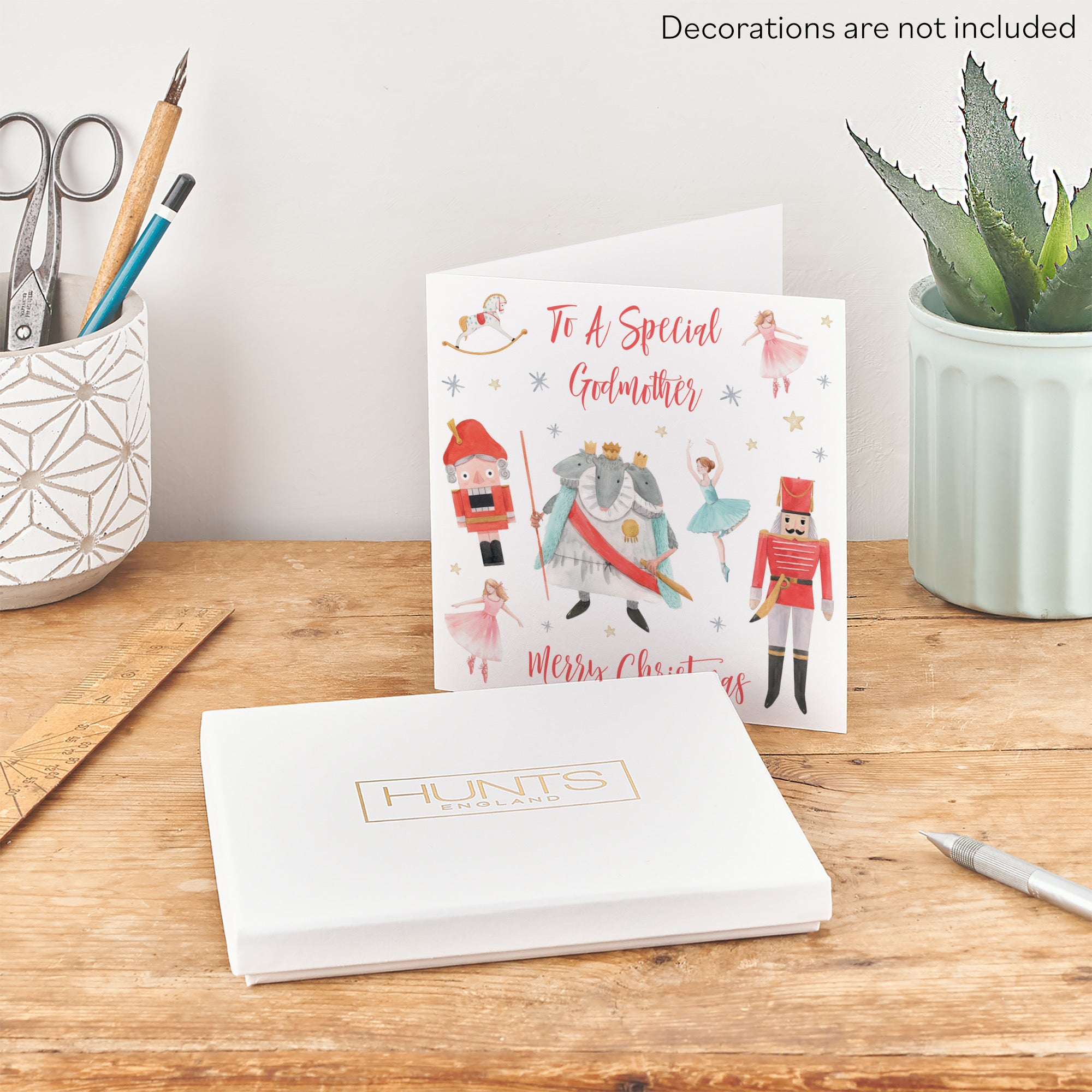 Boxed Godmother Nutcracker Christmas Card - Default Title (B0D5RQX67Q)