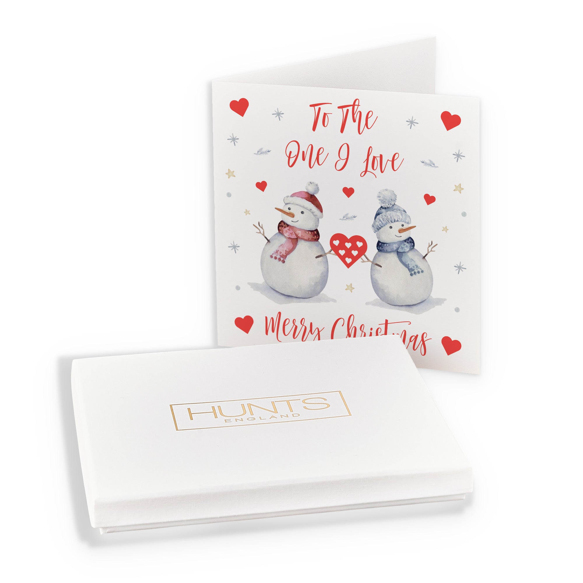 Boxed One I Love Snowman Christmas Card - Default Title (B0D5RX22WX)