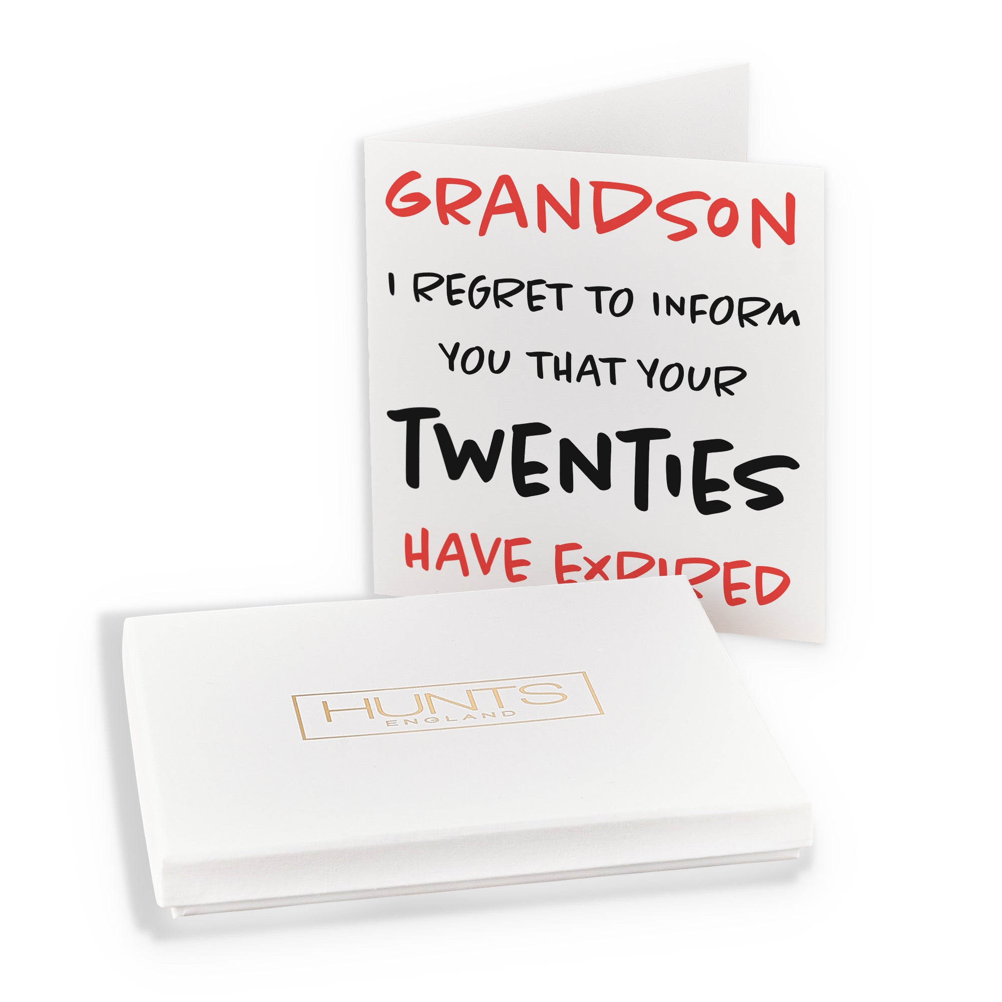 Boxed 30th Grandson Birthday Card Retro - Default Title (B0D5RY8FZC)