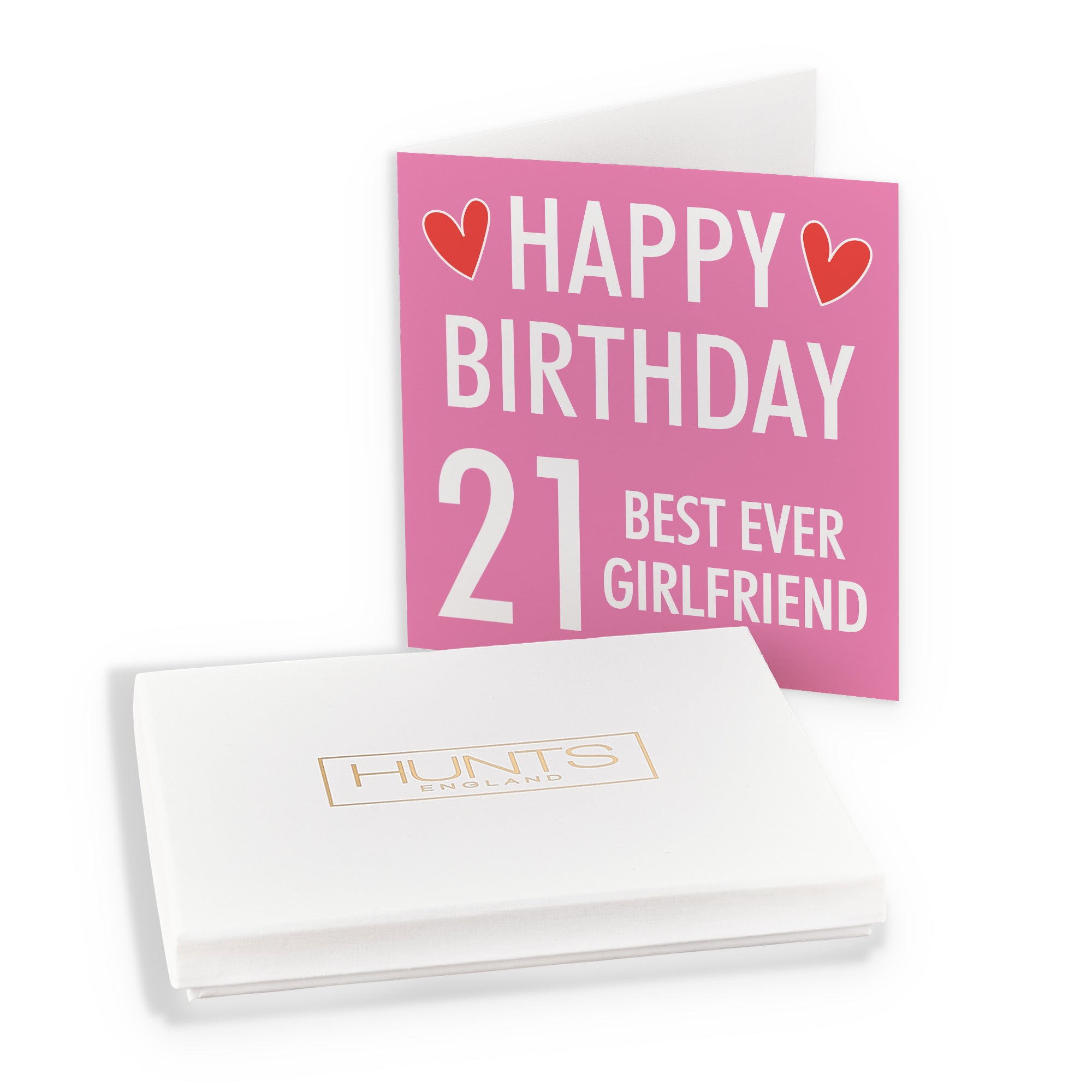 Boxed 21st Girlfriend Birthday Card Urban Colour - Default Title (B0D5RZ8GN4)