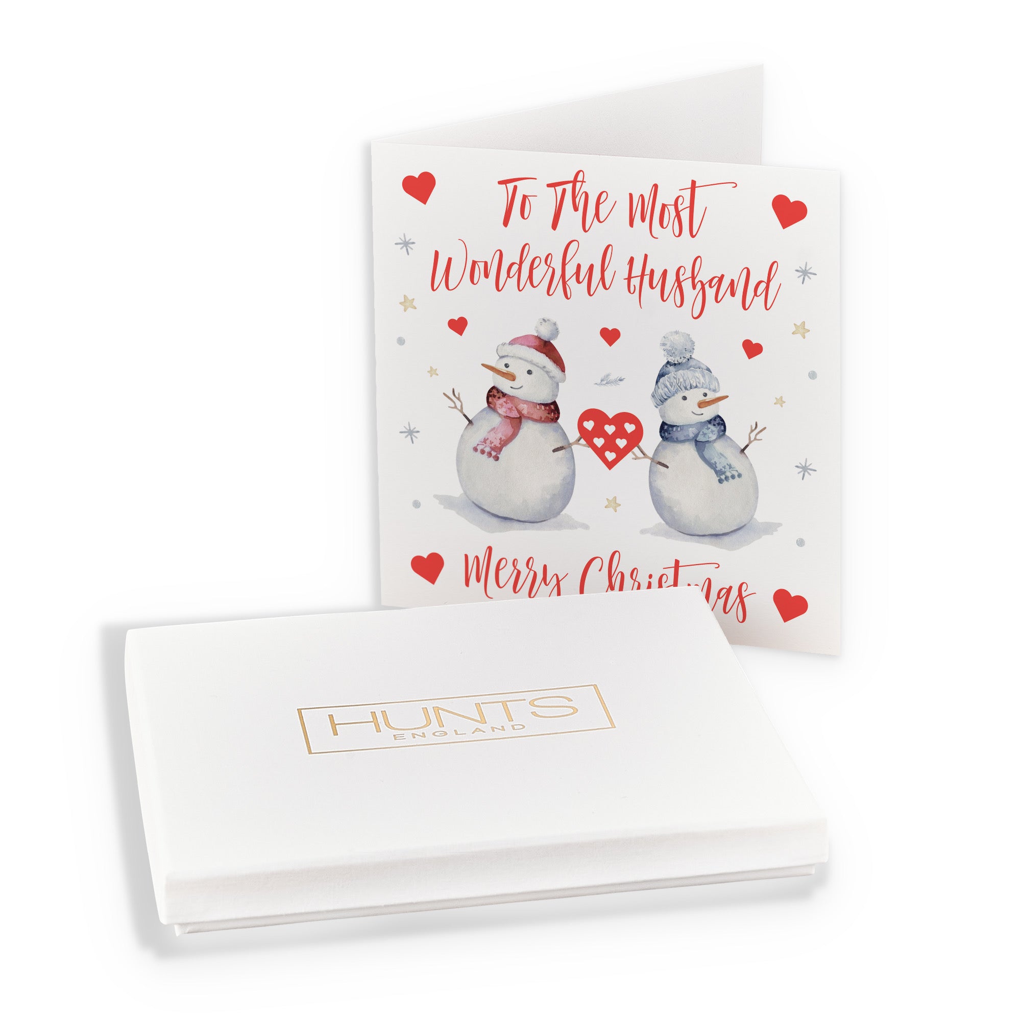 Boxed Husband Snowman Christmas Card - Default Title (B0D5S4ZLXM)