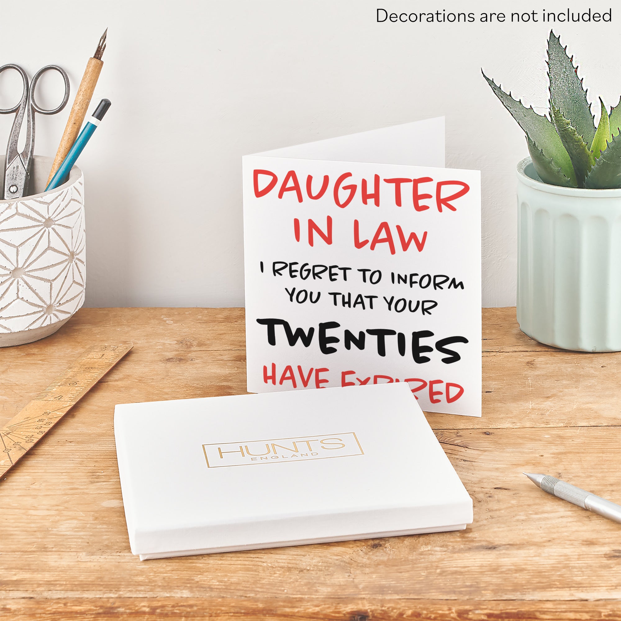 Boxed 30th Daughter In Law Birthday Card Retro - Default Title (B0D5S5119V)