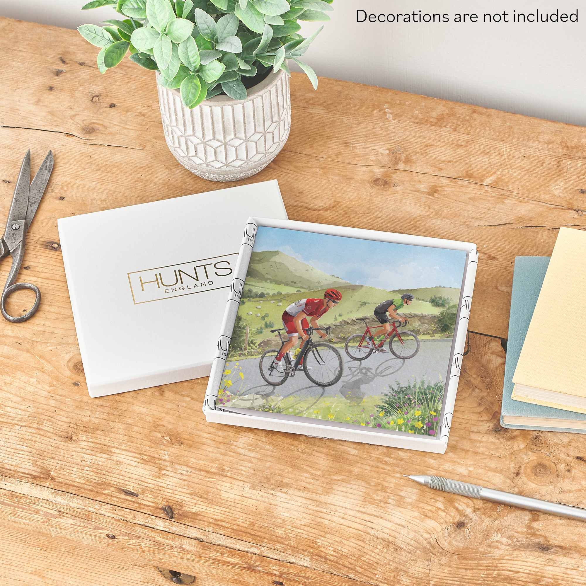 Boxed Road Cycling Blank Any Occasion Card Milo's Gallery - Default Title (B0D5YJX6CB)