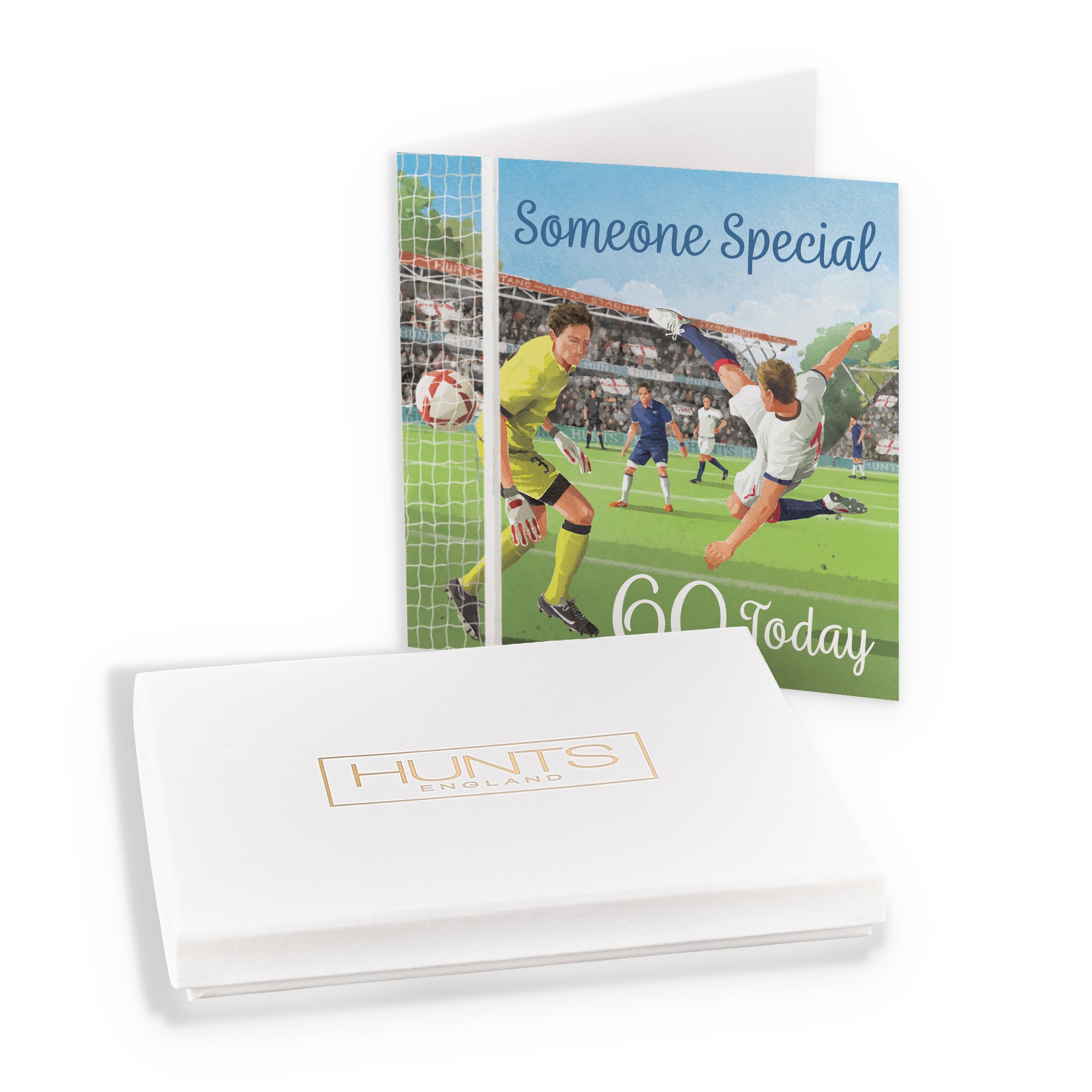 Boxed 60th Someone Special Football Birthday Card Milo's Gallery - Default Title (B0D5YJY59V)