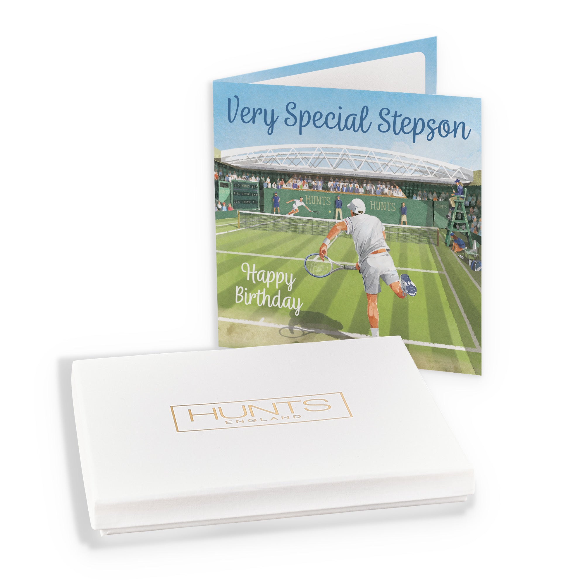 Boxed Stepson Tennis Birthday Card For Him Milo's Gallery - Default Title (B0D5YKMW86)