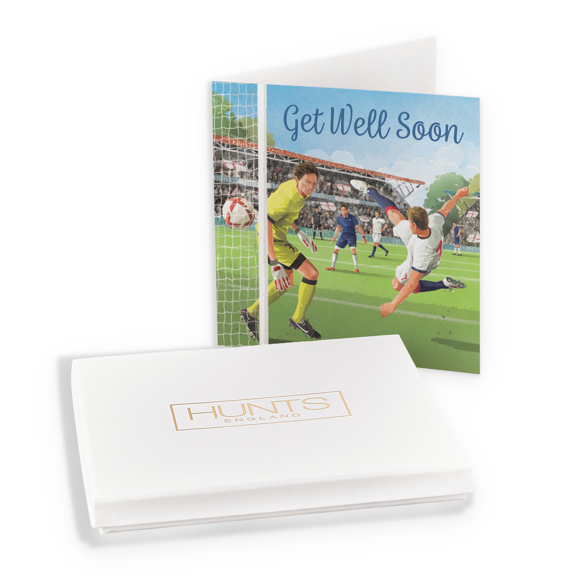 Boxed Football Get Well Soon Card Milo's Gallery - Default Title (B0D5YKPSZ3)