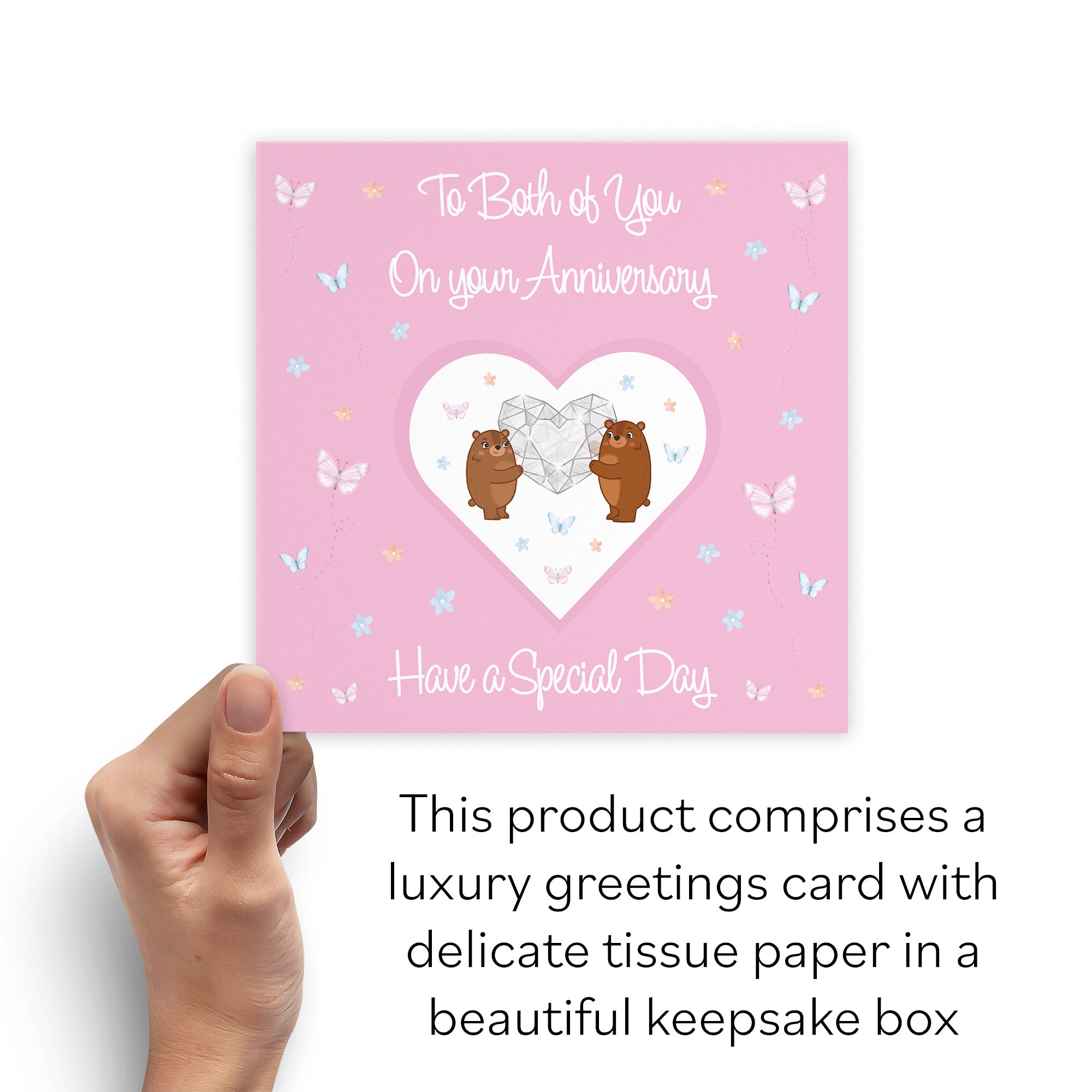 Boxed Both Of You Anniversary Card Romantic Meadows - Default Title (B0D5YLKSX7)