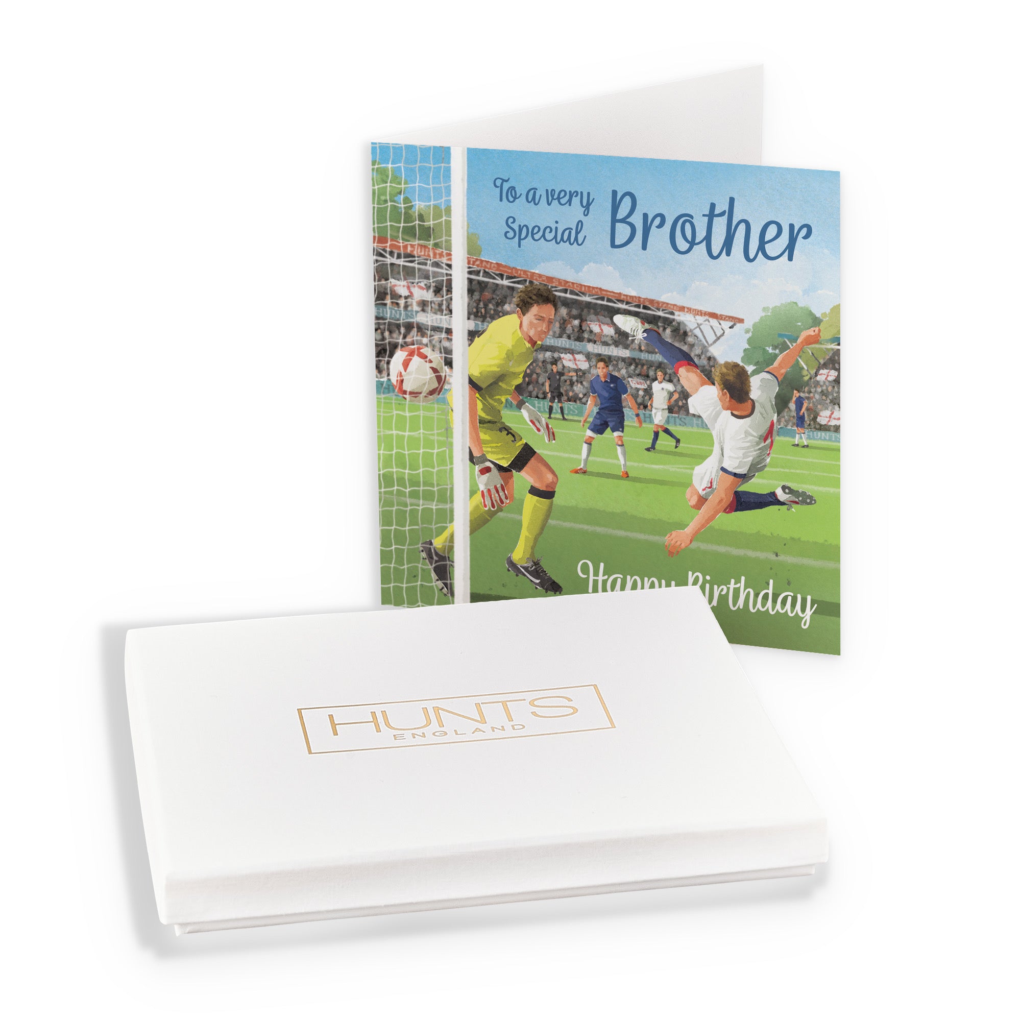 Boxed Brother Football Birthday Card Milo's Gallery - Default Title (B0D5YLPHY1)