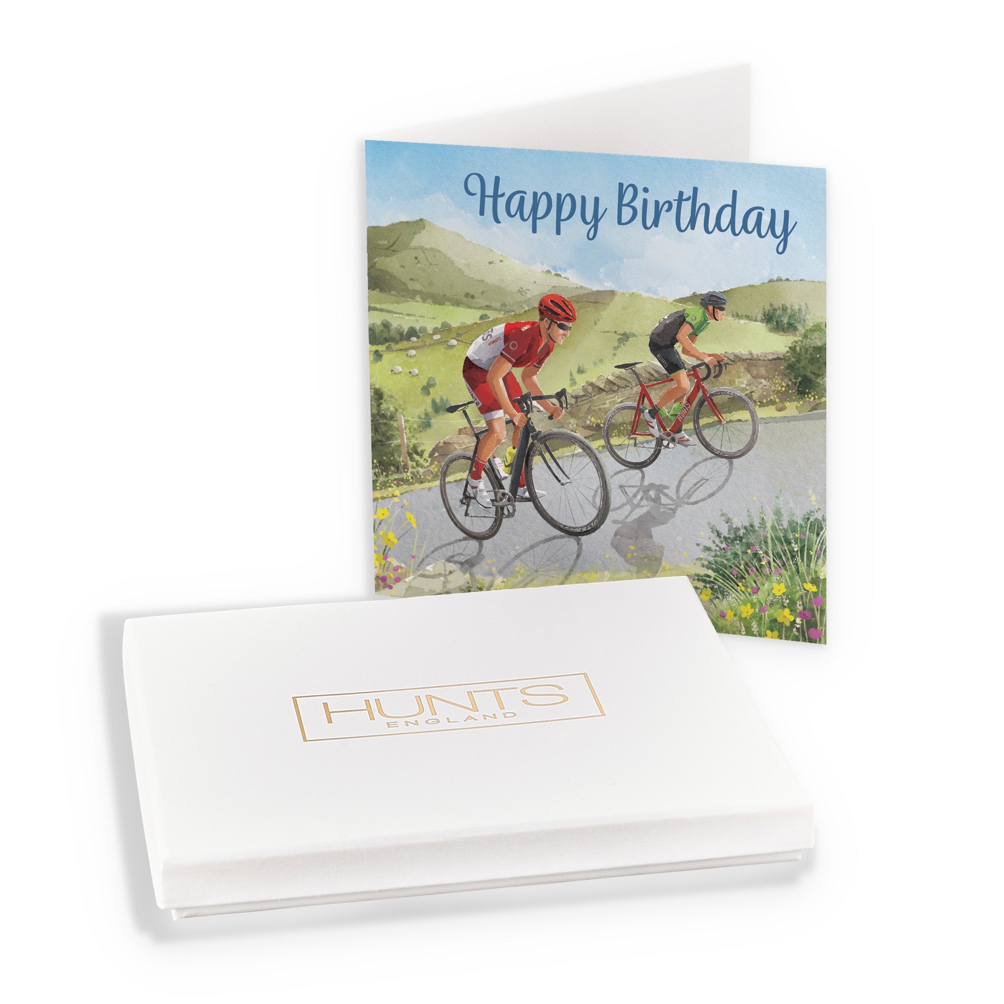 Boxed Road Cycling Birthday Card Milo's Gallery - Default Title (B0D5YLV272)