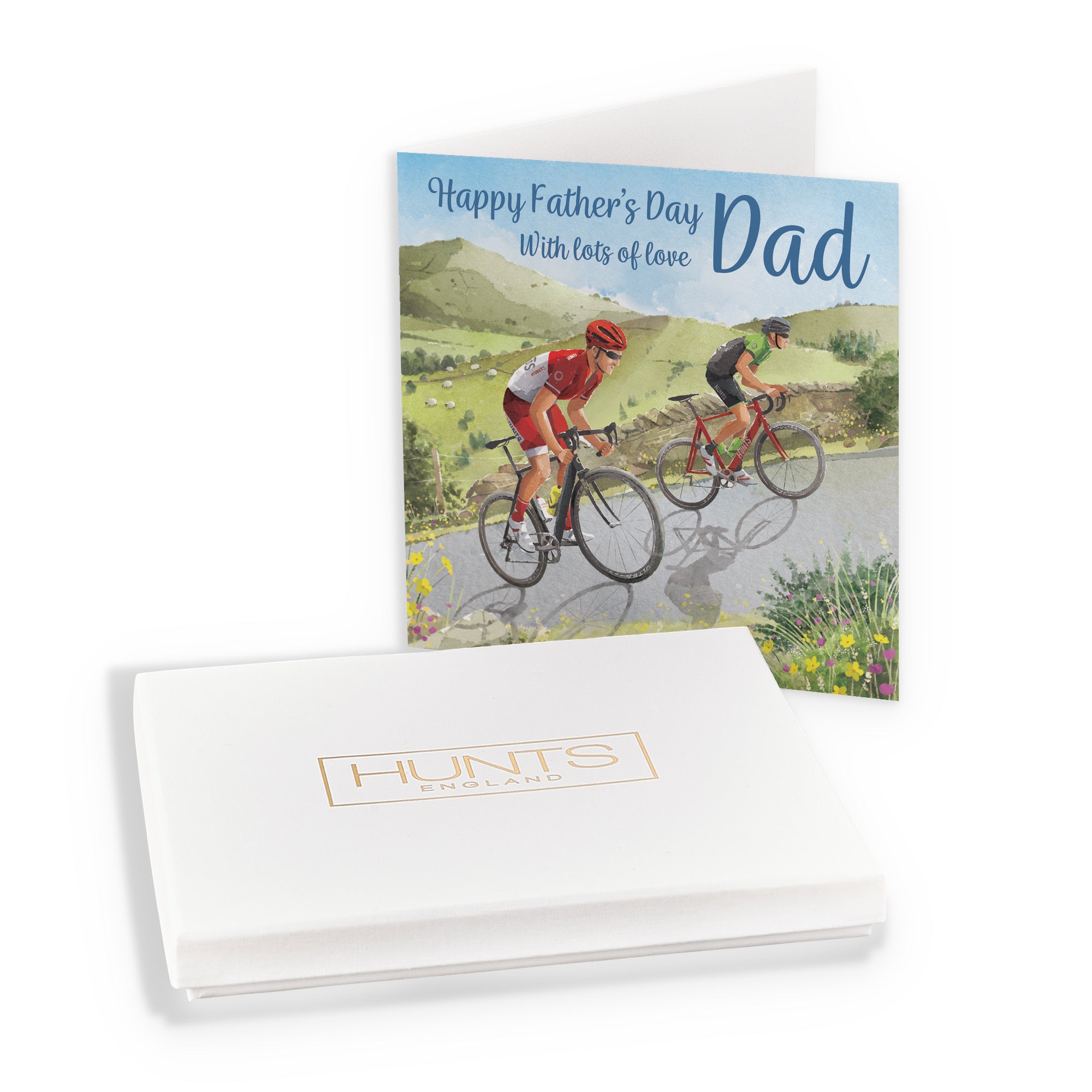 Boxed Dad Road Cycling Father's Day Card Milo's Gallery - Default Title (B0D5YMMVV1)