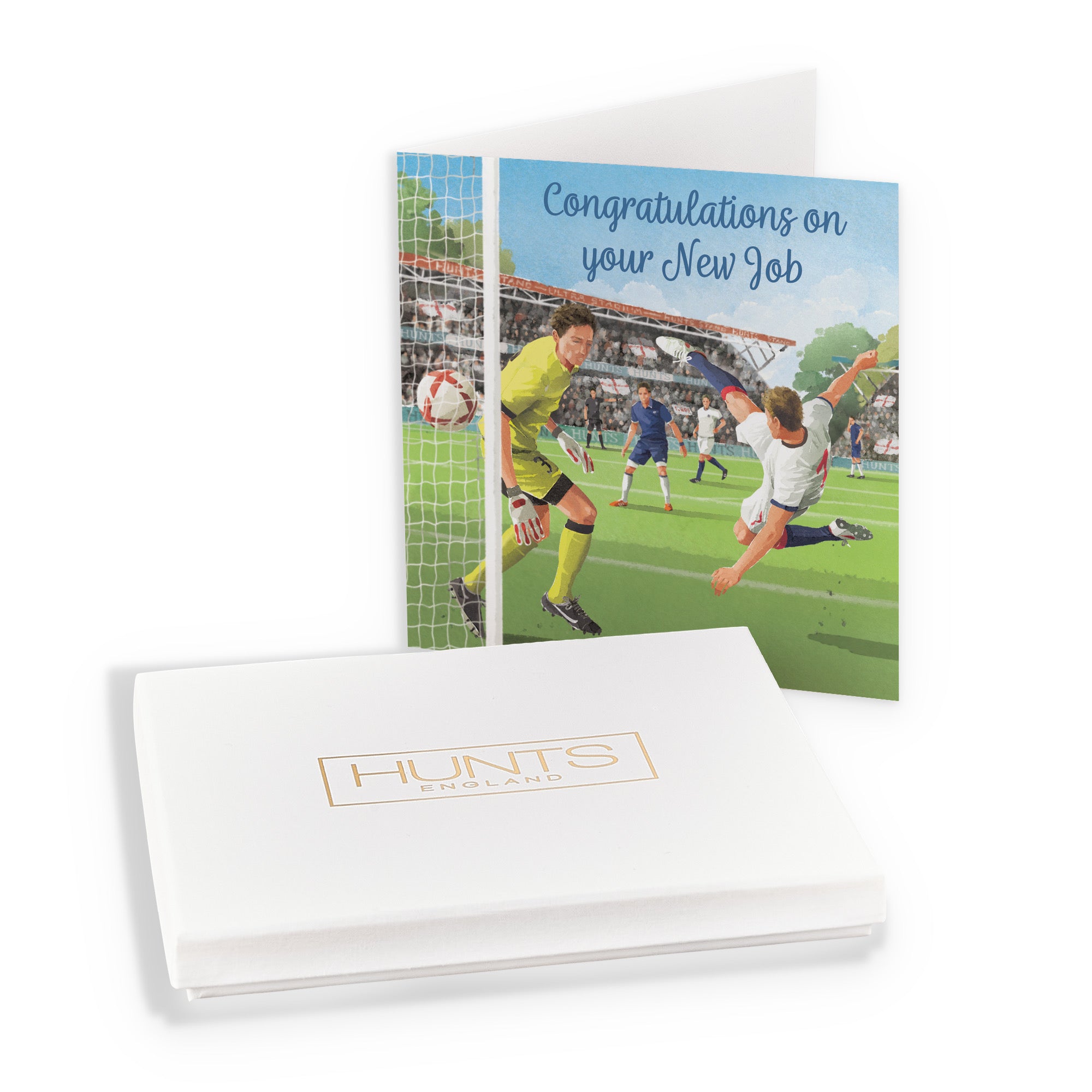 Boxed Football New Job Congratulations Card Milo's Gallery - Default Title (B0D5YNGT7T)