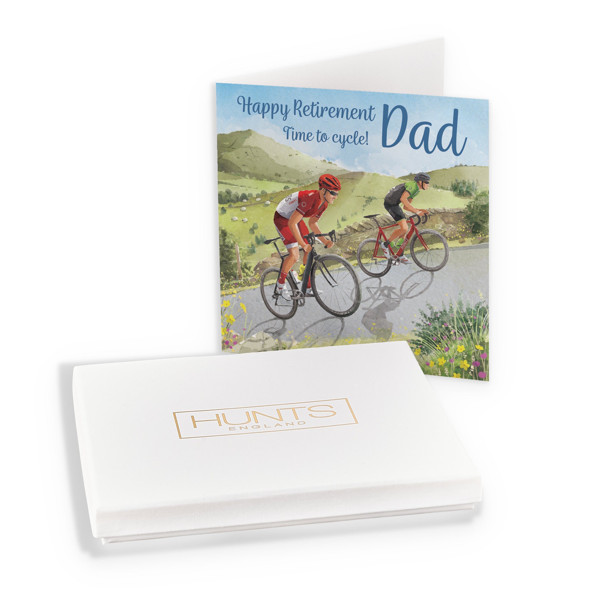 Boxed Road Cycling Dad Retirement Card Milo's Gallery - Default Title (B0D5YNZKG3)