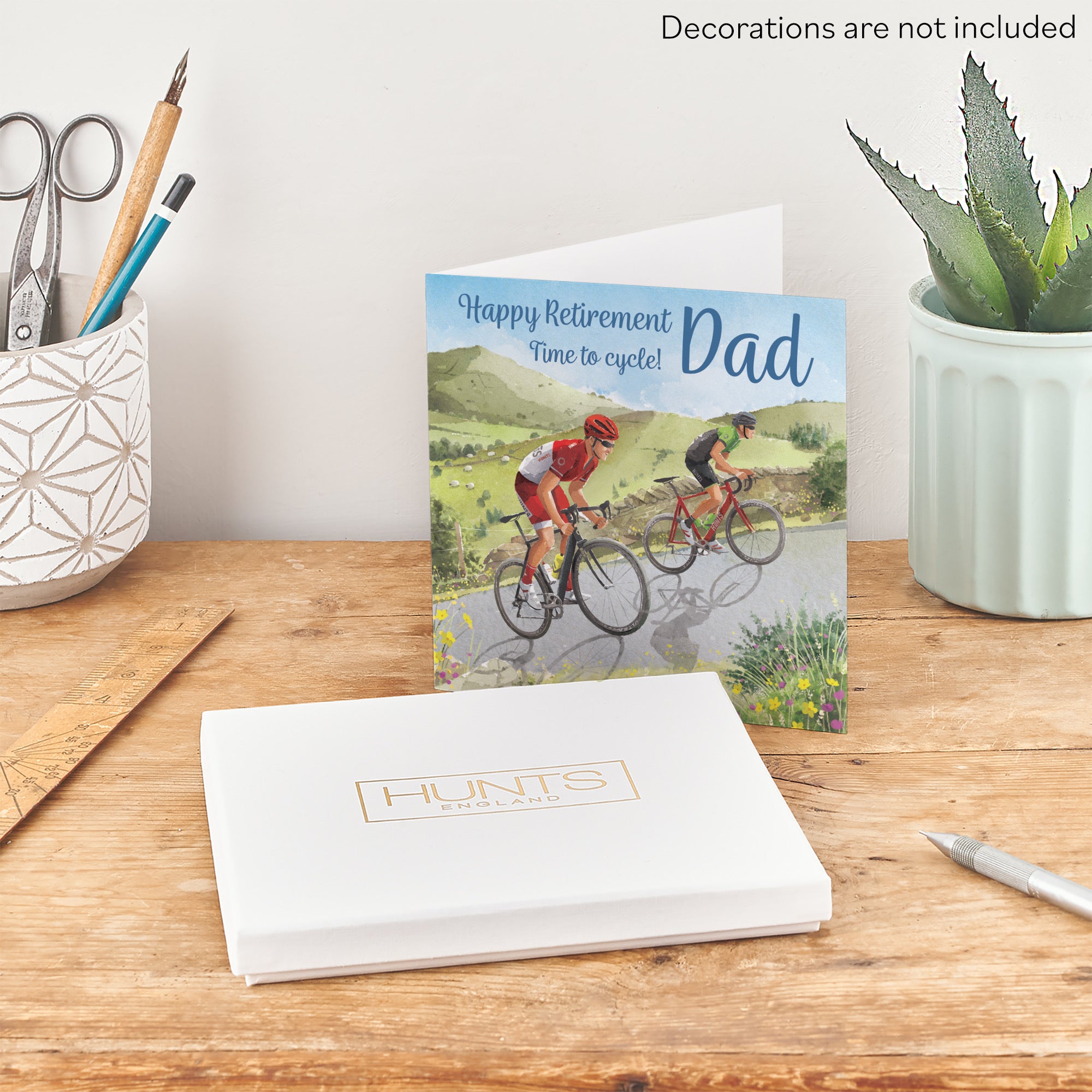 Boxed Road Cycling Dad Retirement Card Milo's Gallery - Default Title (B0D5YNZKG3)