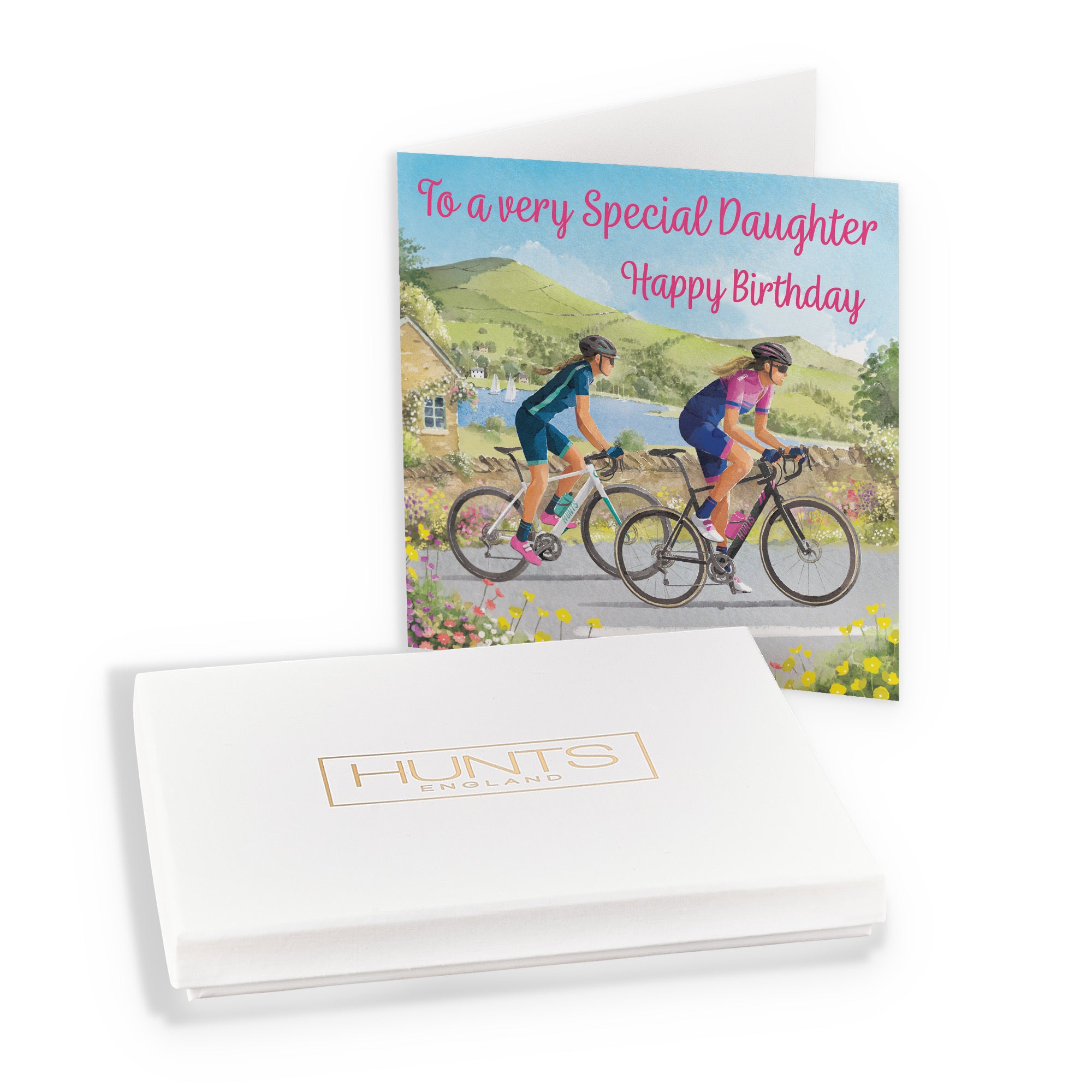 Boxed Daughter Cycling Birthday Card Milo's Gallery - Default Title (B0D5YTZXT4)