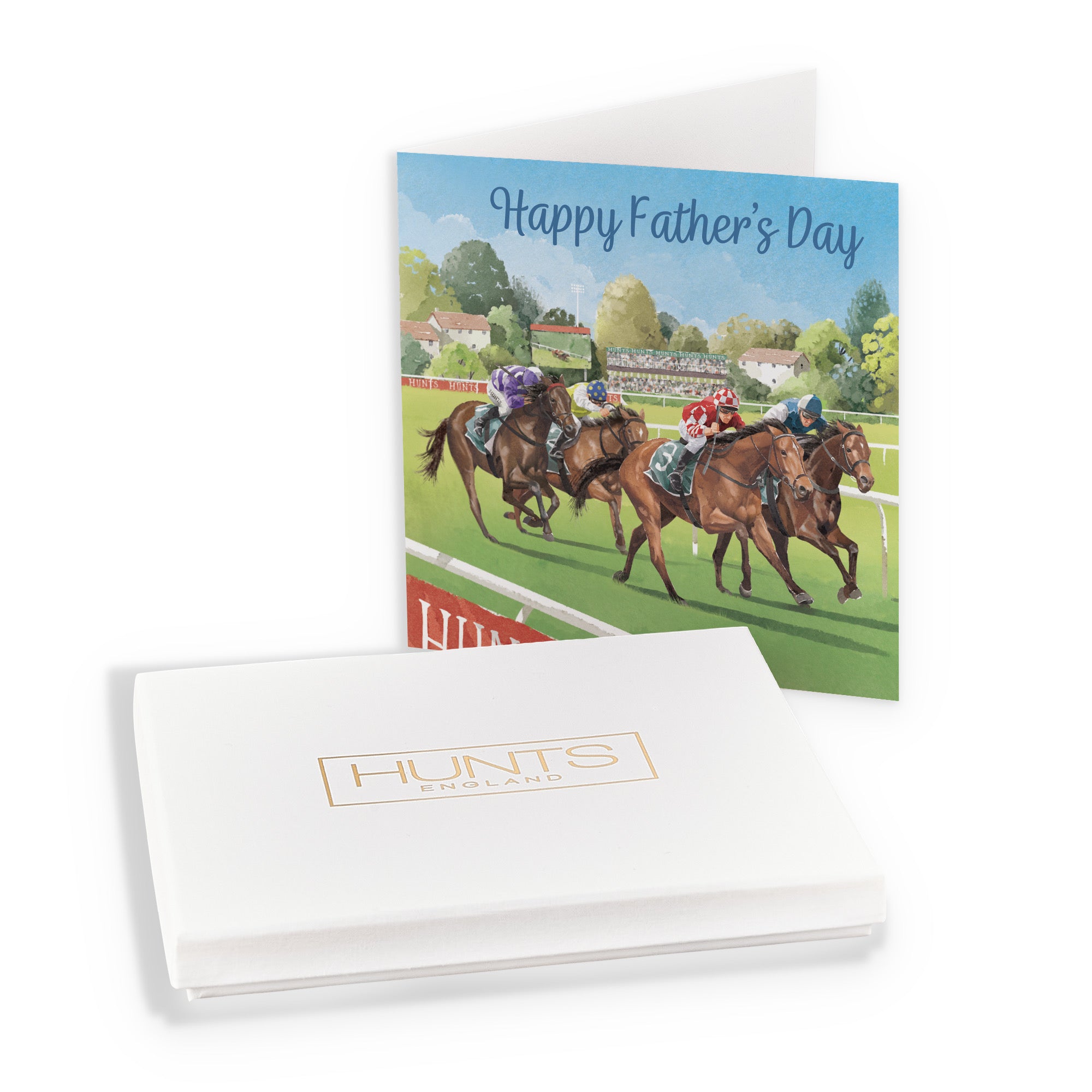 Boxed Horse Racing Father's Day Card Milo's Gallery - Default Title (B0D5YVMLC5)