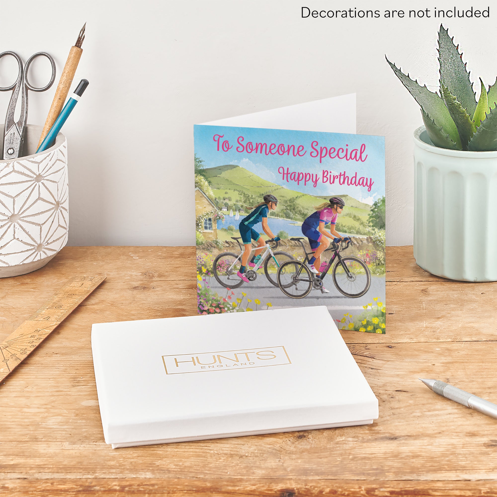 Boxed Someone Special Female Cycling Birthday Card Milo's Gallery - Default Title (B0D5YVND9L)