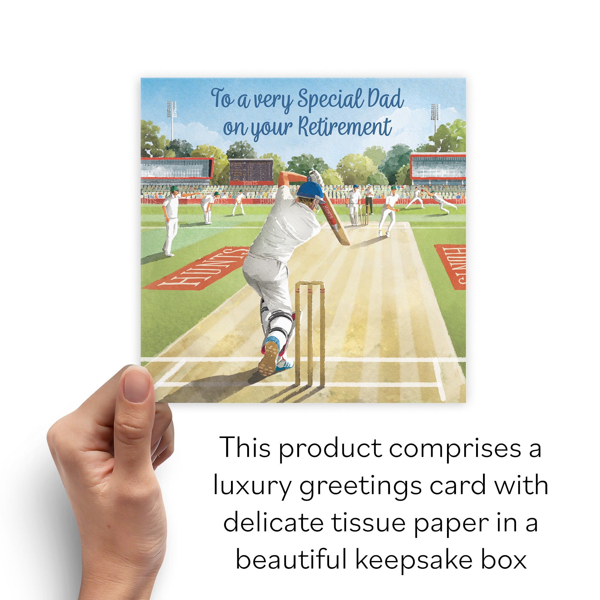 Boxed Cricket Retirement Card For Dad Milo's Gallery - Default Title (B0D5YVT1R2)