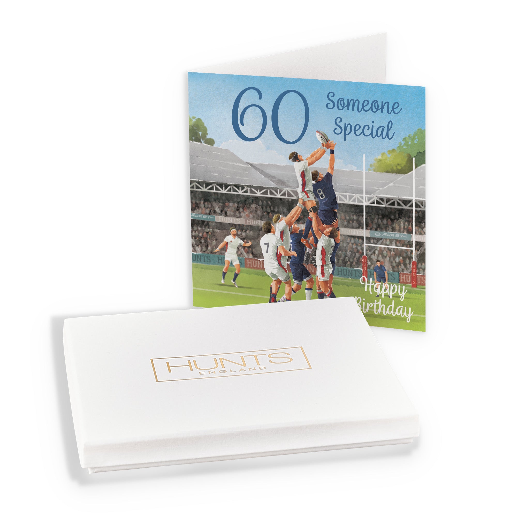 Boxed 60th Someone Special Rugby Birthday Card Milo's Gallery - Default Title (B0D5YW25F6)