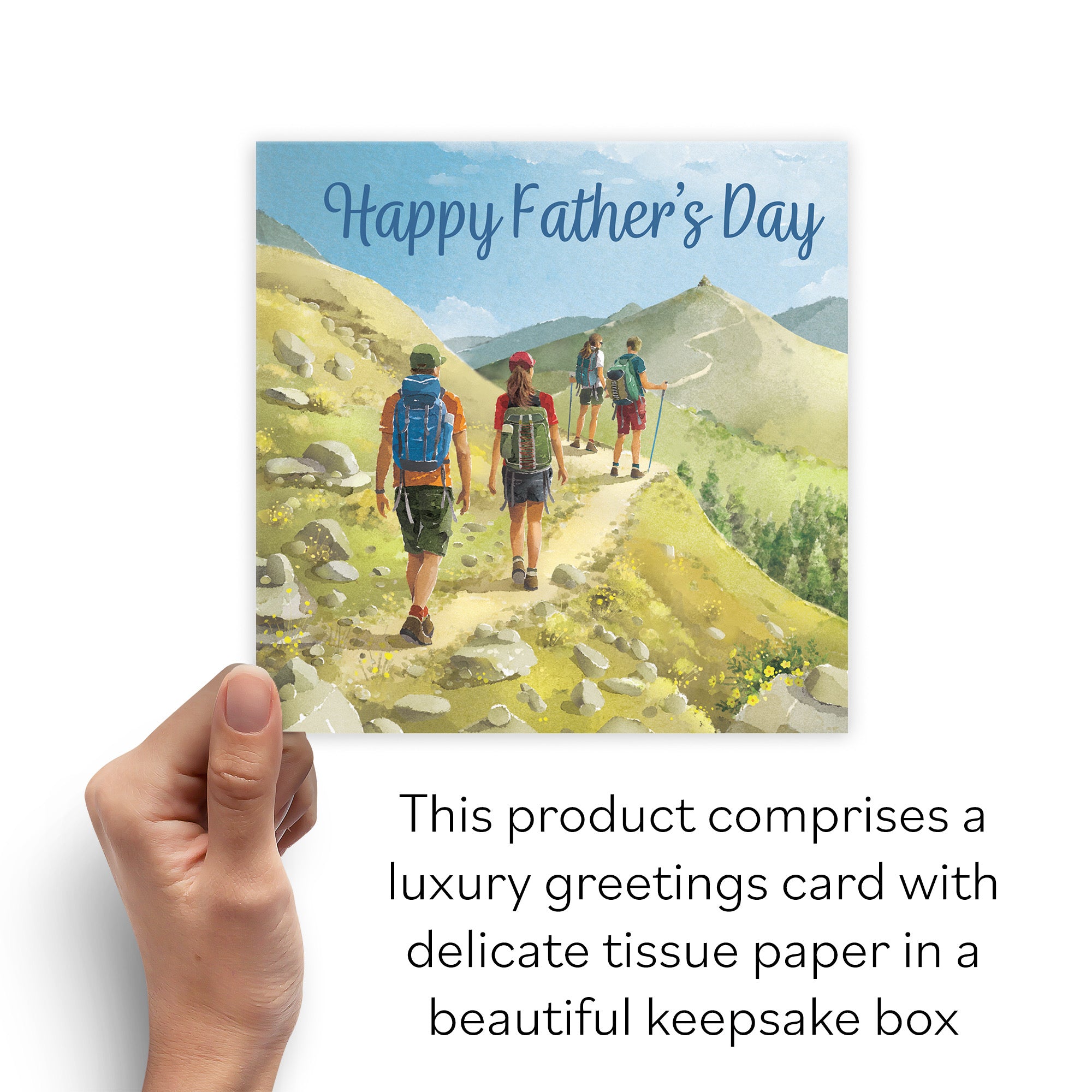 Boxed Walking Father's Day Card Milo's Gallery - Default Title (B0D5YW5S5N)