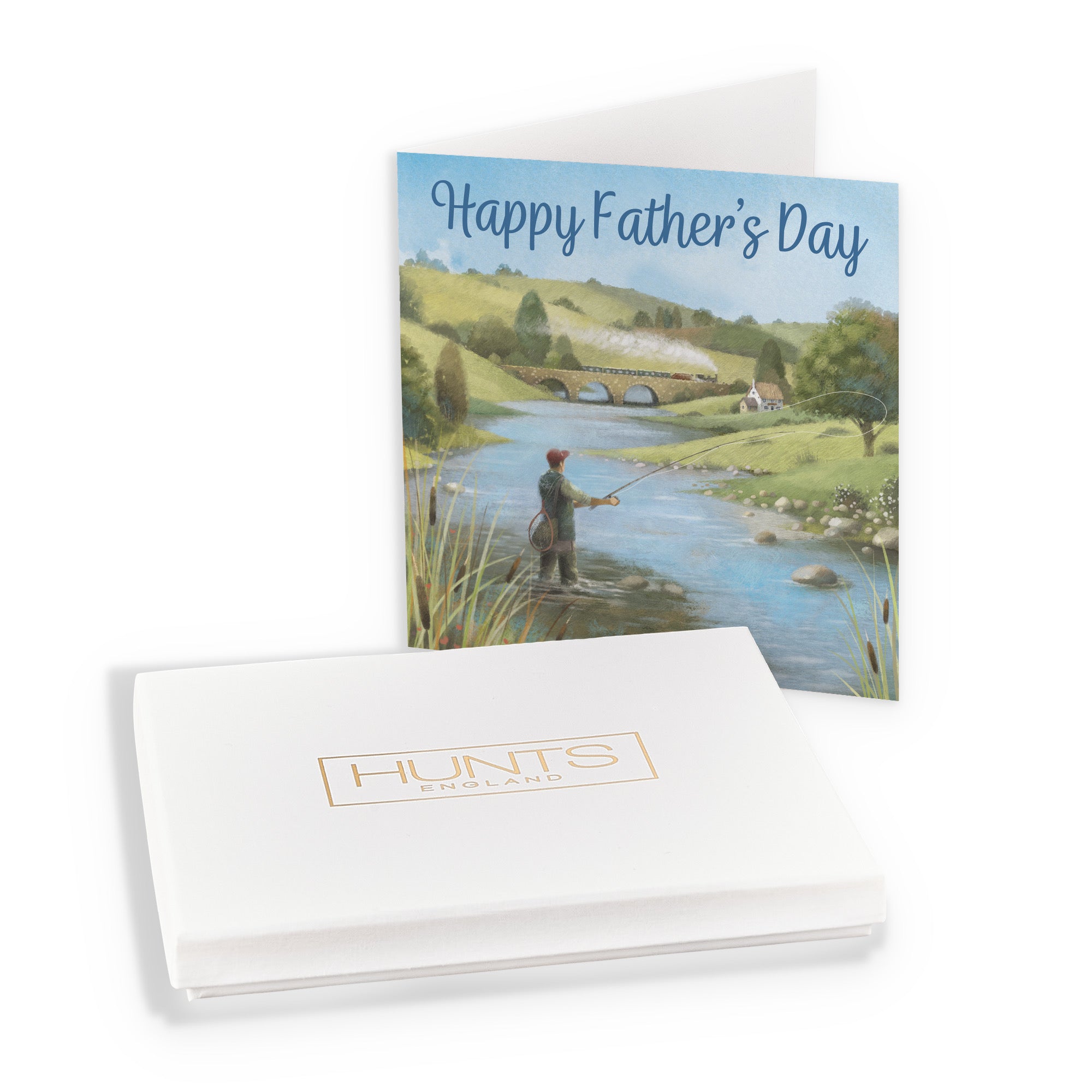 Boxed Fly Fishing Father's Day Card Milo's Gallery - Default Title (B0D5YWFY9P)