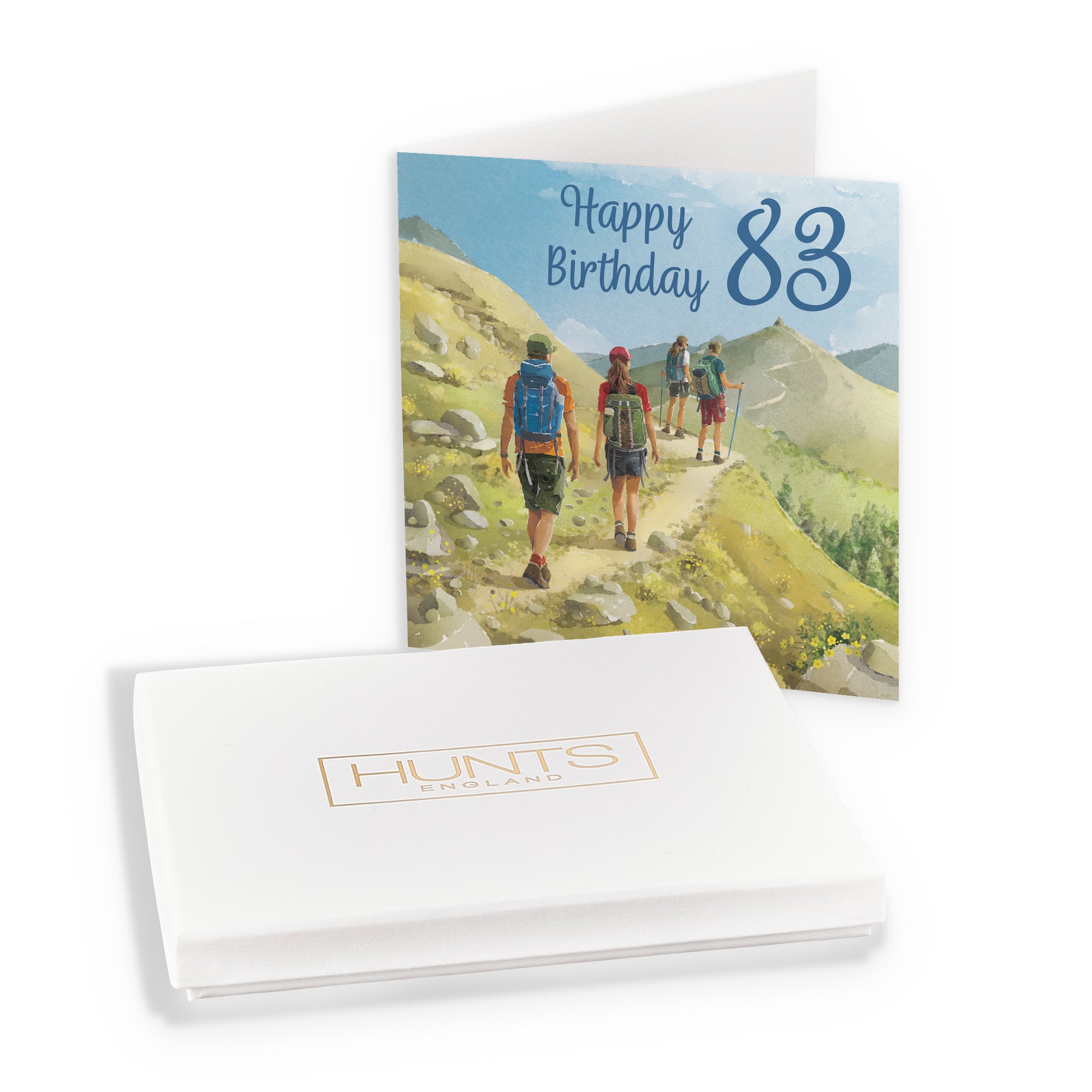 Boxed Walking 83rd Birthday Card Milo's Gallery - Default Title (B0D5YWS2QQ)