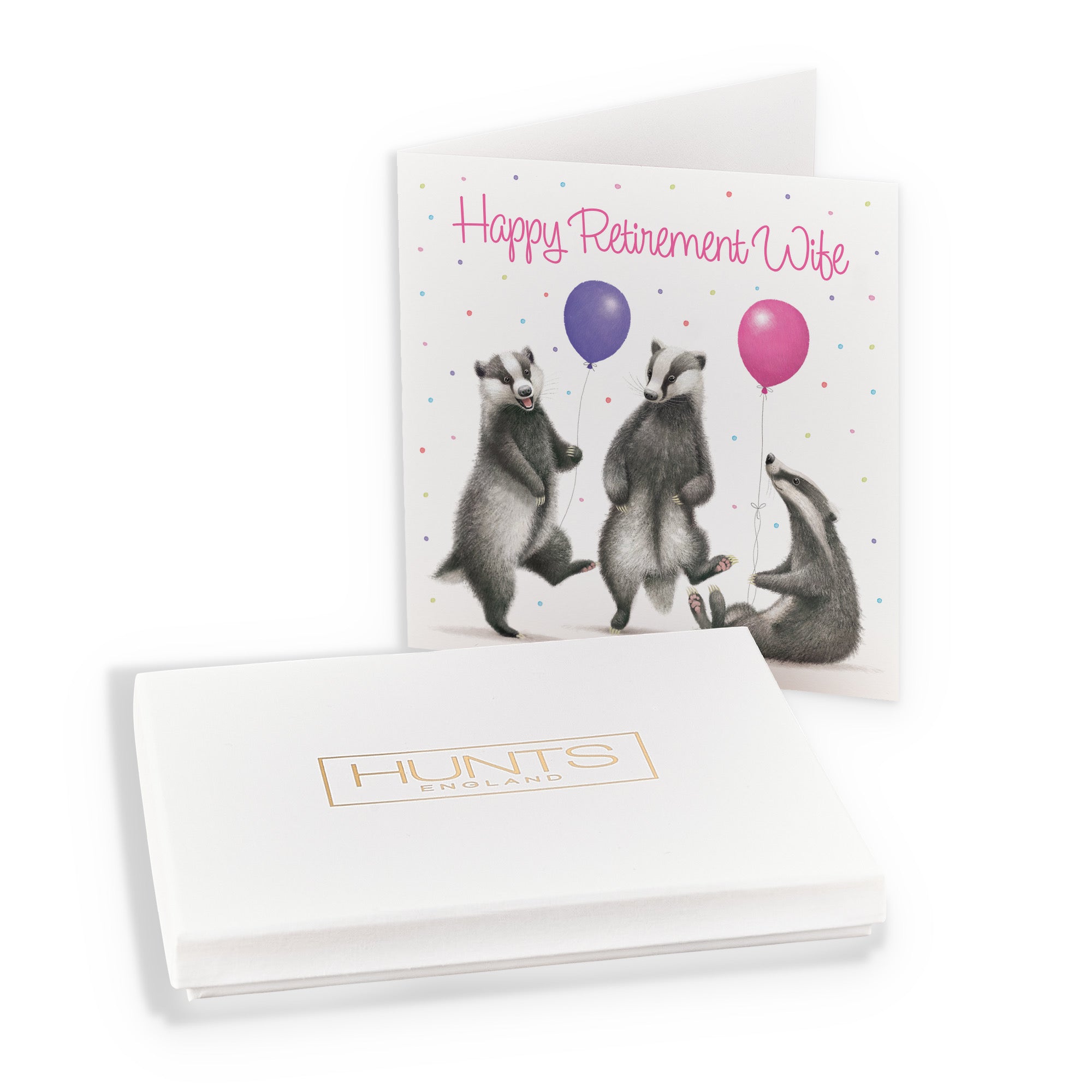 Boxed Badgers Wife Retirement Card Milo's Gallery - Default Title (B0D5YWTCB3)