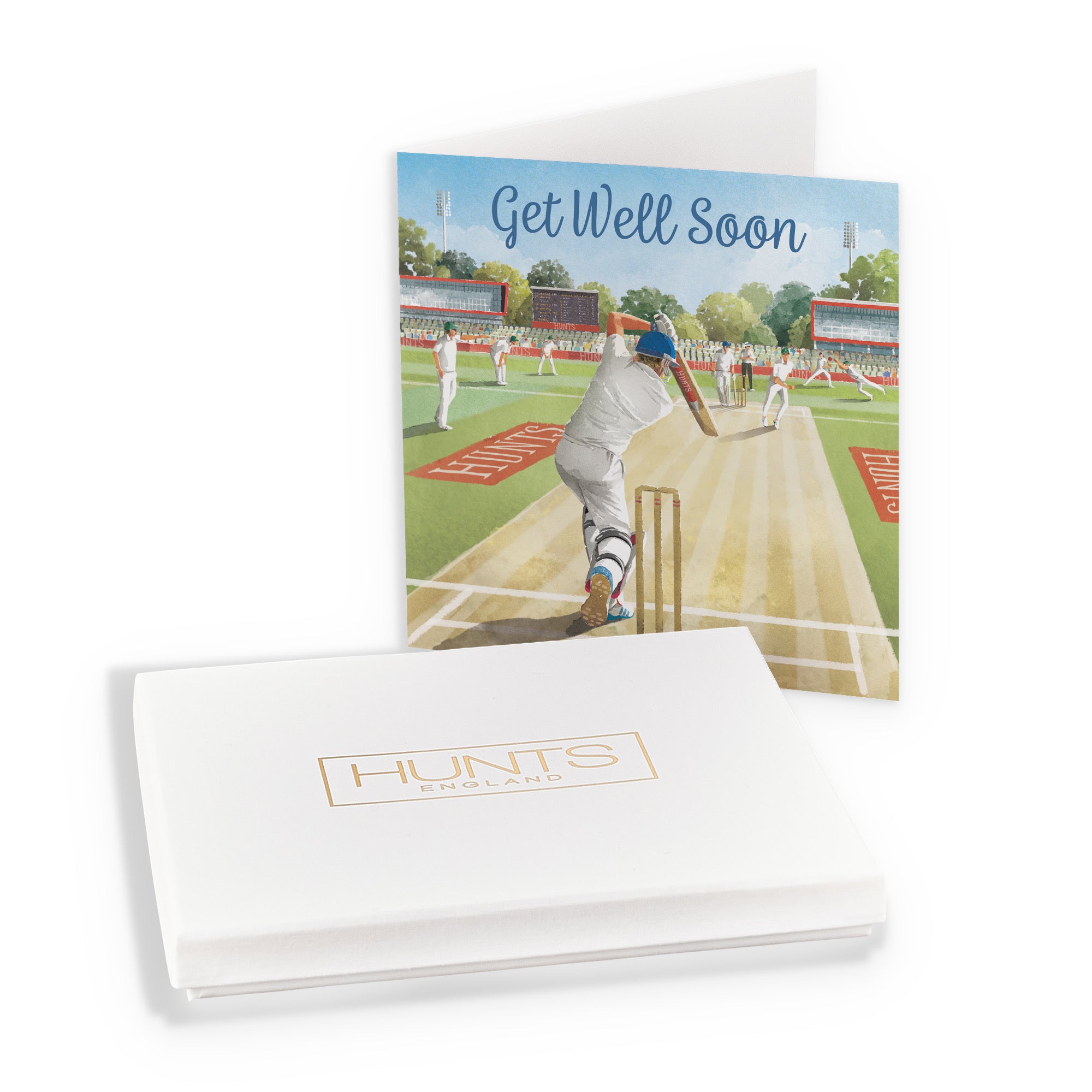 Boxed Cricket Get Well Soon Card Milo's Gallery - Default Title (B0D5YWZK81)