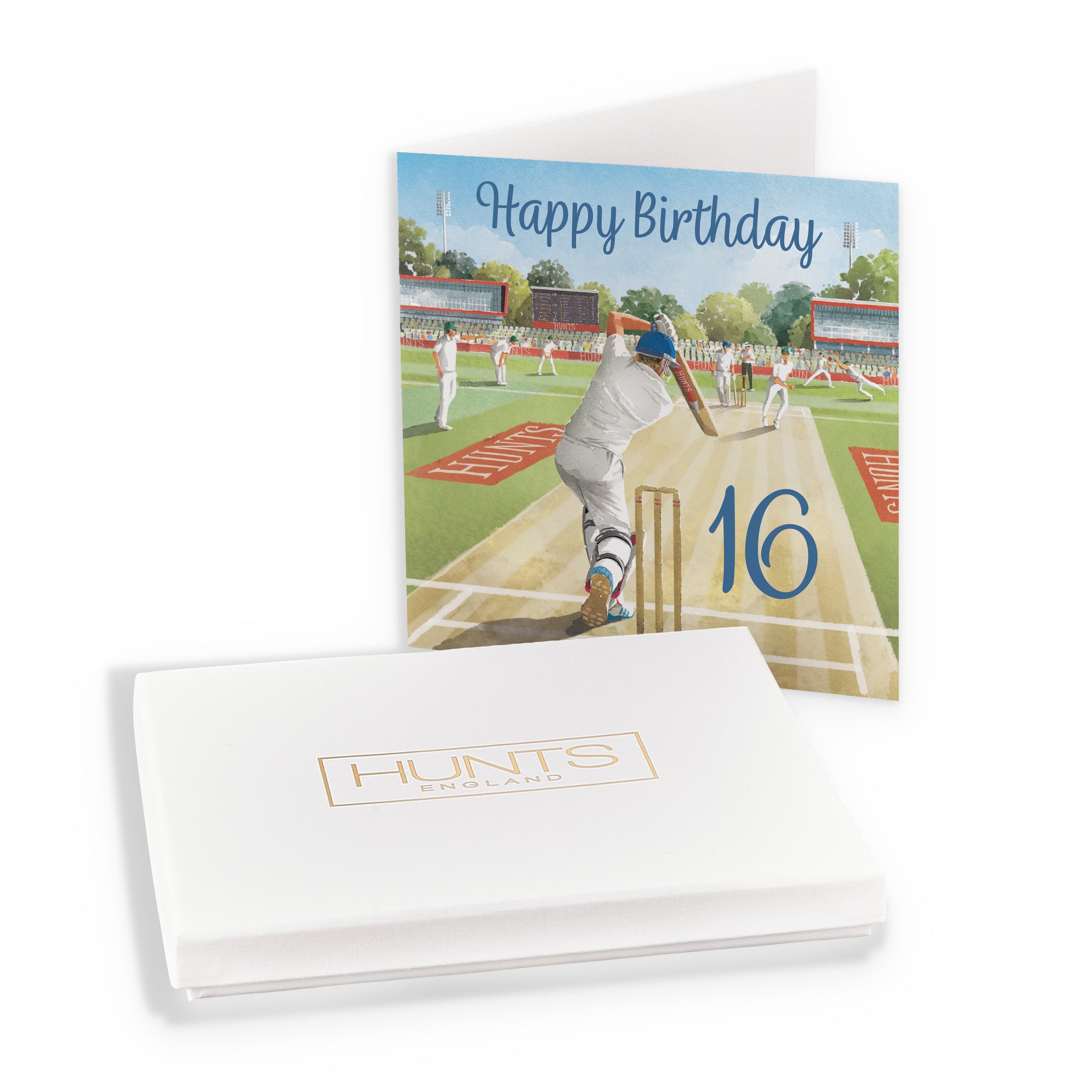 Boxed Cricket 16th Birthday Card Milo's Gallery - Default Title (B0D5YX1HZM)