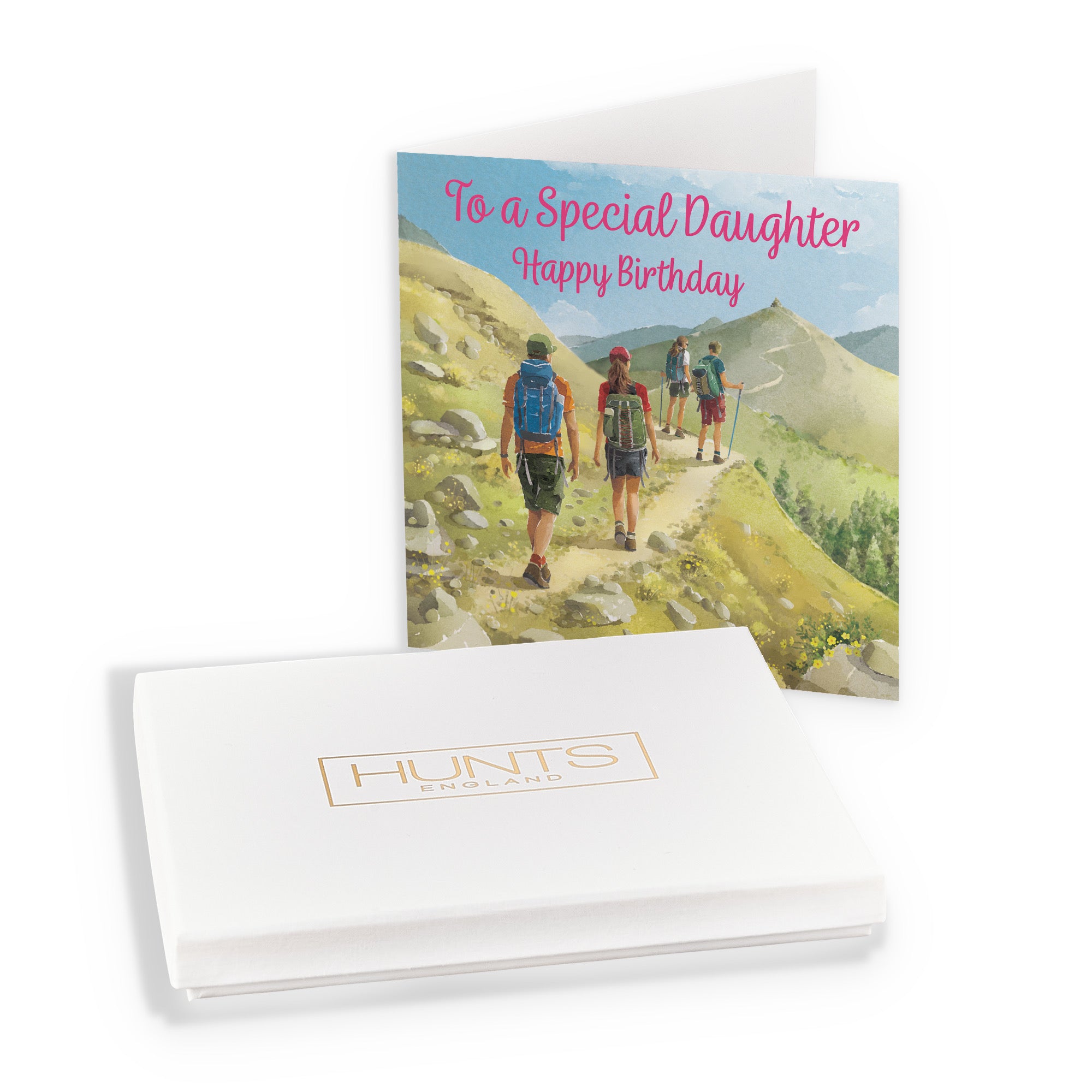 Boxed Daughter Walking Birthday Card Milo's Gallery - Default Title (B0D5YX5GBG)