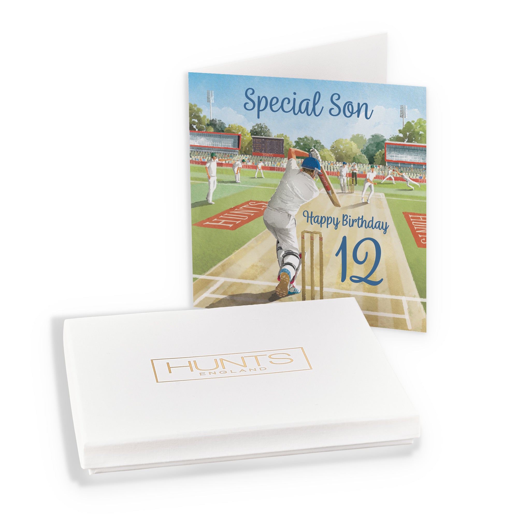 Boxed 12th Son Cricket Birthday Card Milo's Gallery - Default Title (B0D5YX5VKC)