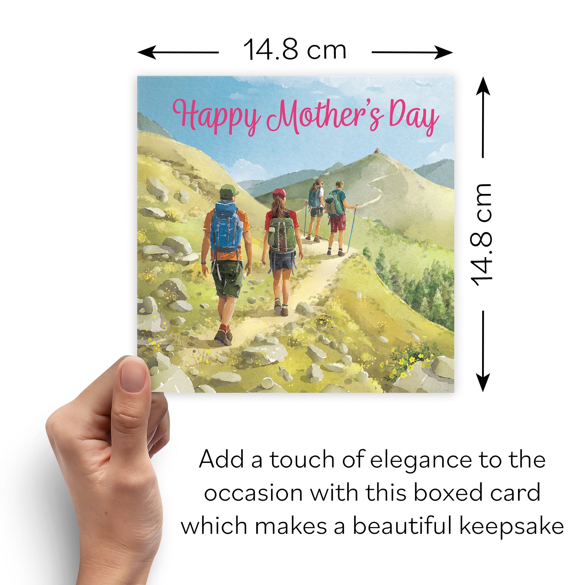 Boxed Walking Mother's Day Card Milo's Gallery - Default Title (B0D5YX65T9)