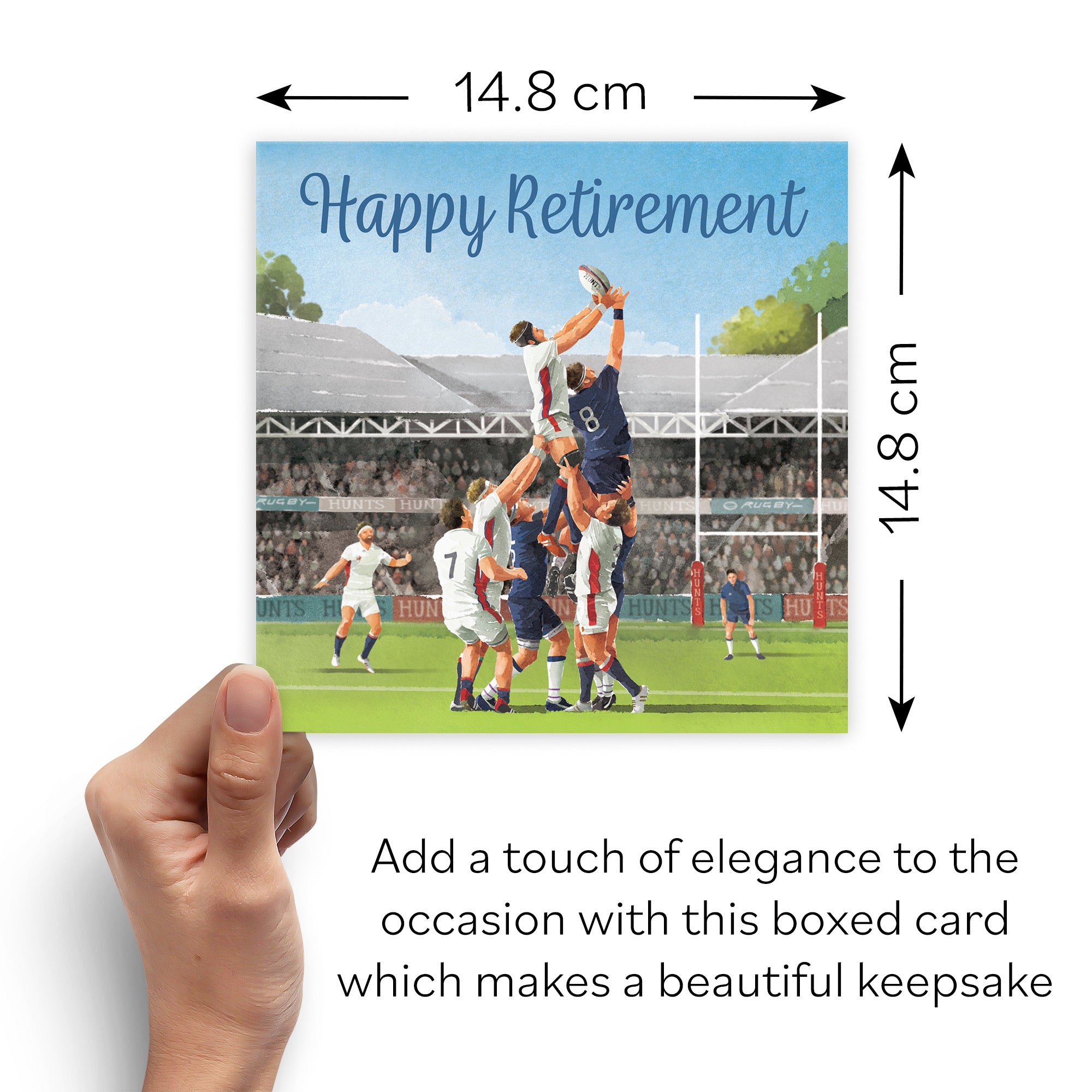 Boxed Rugby Retirement Card Milo's Gallery - Default Title (B0D5YXDHLB)