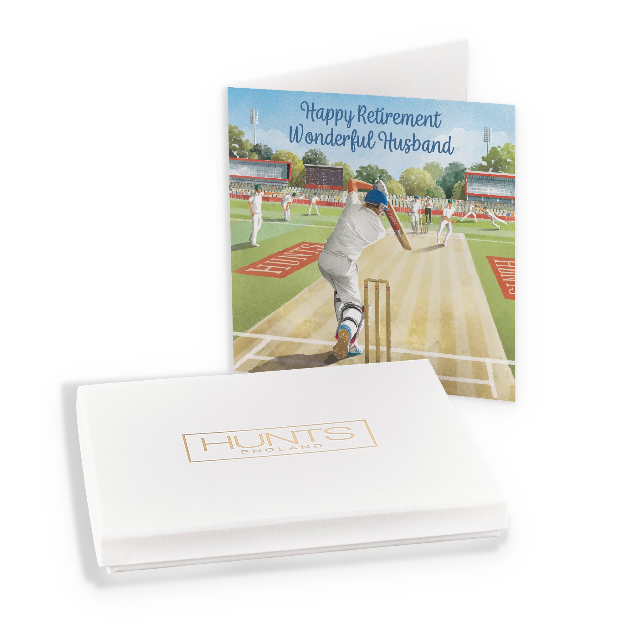 Boxed Cricket Retirement Card For Husband Milo's Gallery - Default Title (B0D5YXT97C)