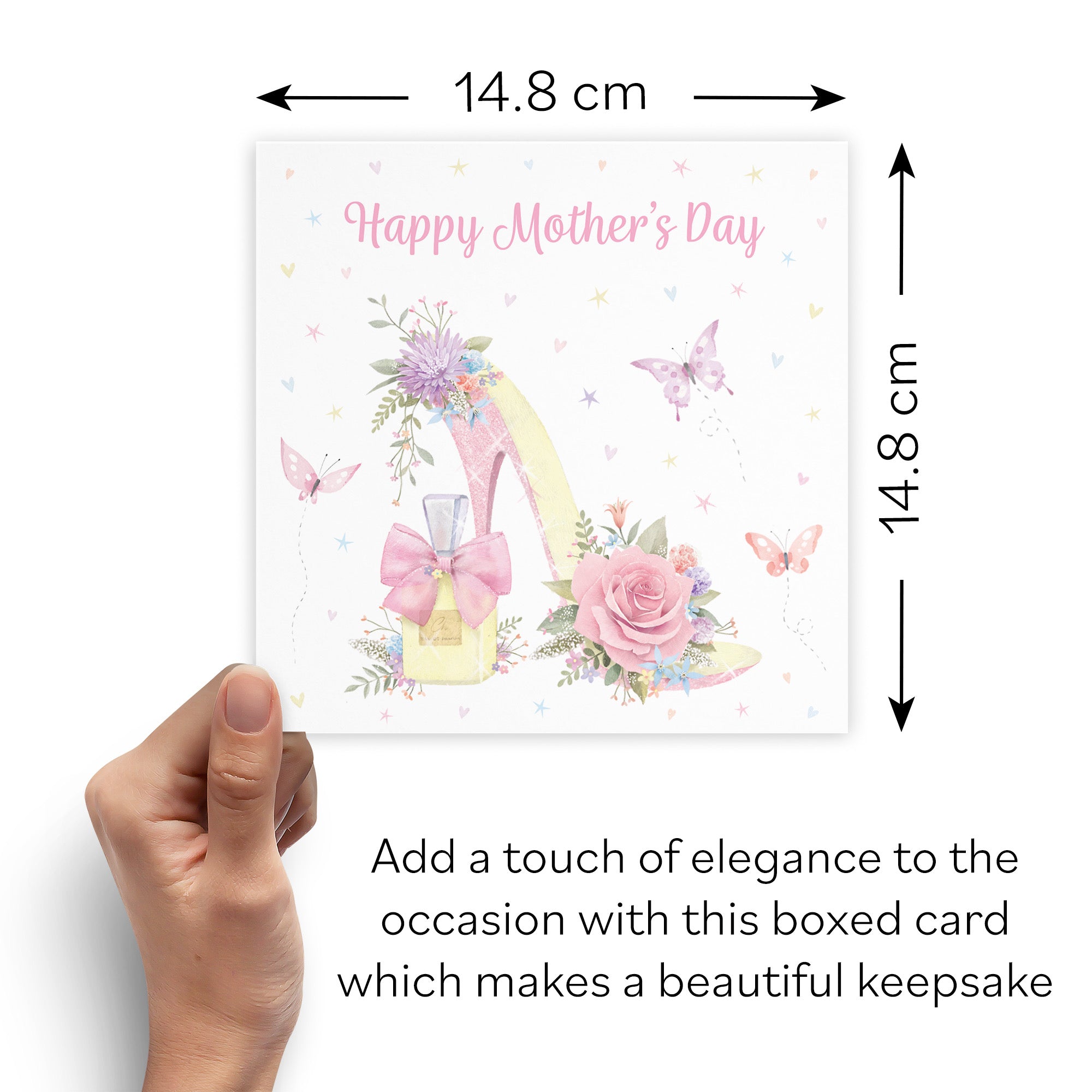 Boxed High Heel And Perfume Mother's Day Card Milo's Gallery - Default Title (B0D5YXTGVH)