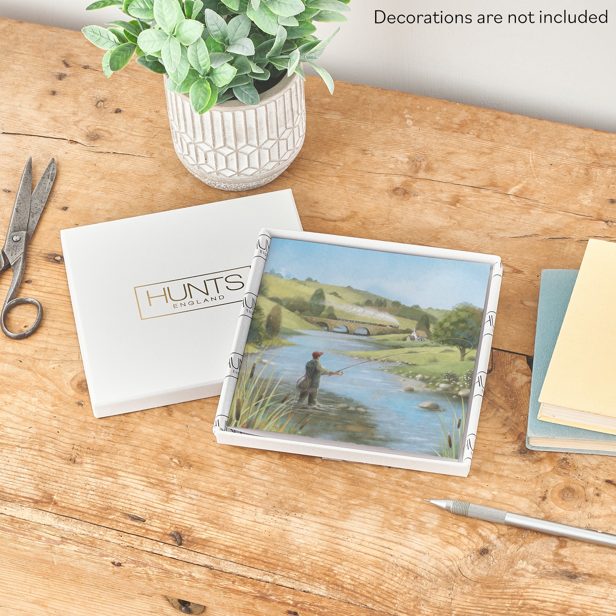 Boxed Fly Fishing Blank Any Occasion Card Milo's Gallery - Default Title (B0D5YY8ZR1)