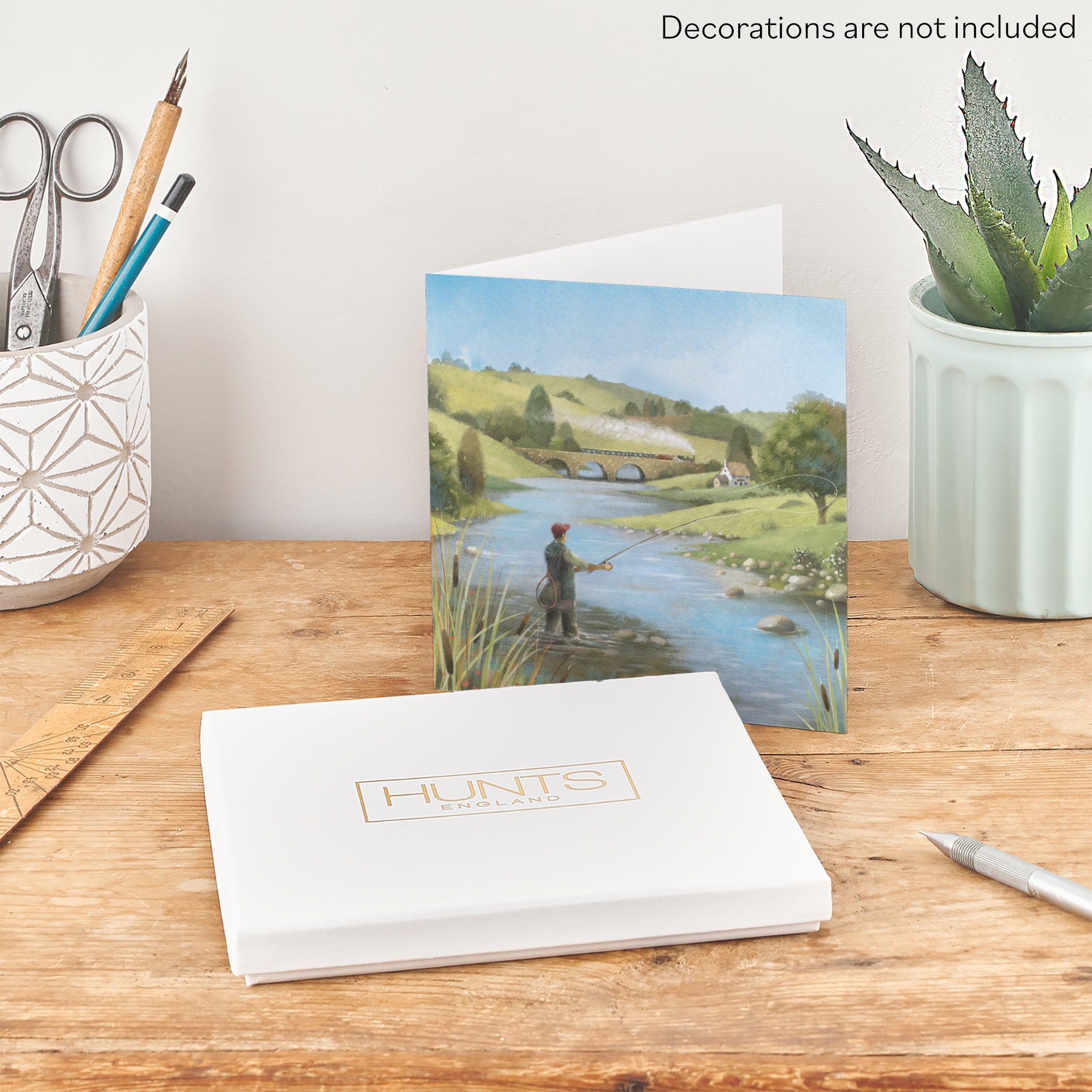 Boxed Fly Fishing Blank Any Occasion Card Milo's Gallery - Default Title (B0D5YY8ZR1)