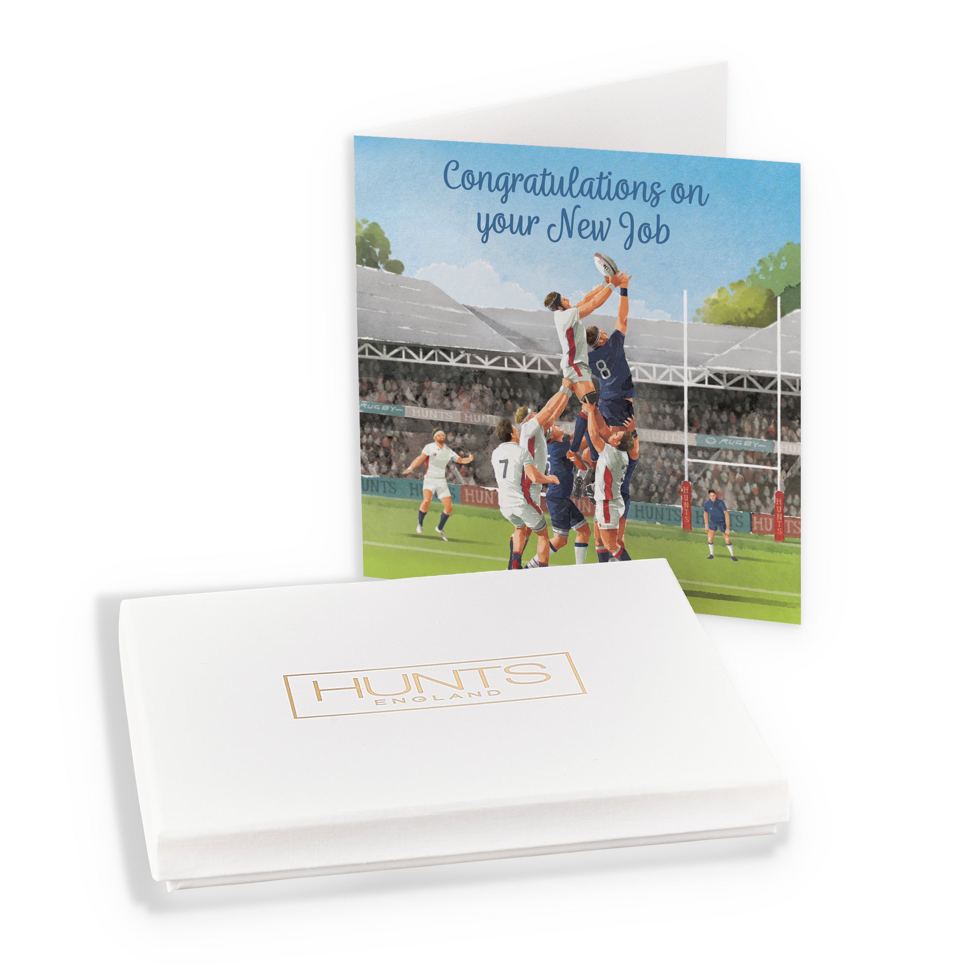 Boxed Rugby New Job Congratulations Card Milo's Gallery - Default Title (B0D5YY9HFK)