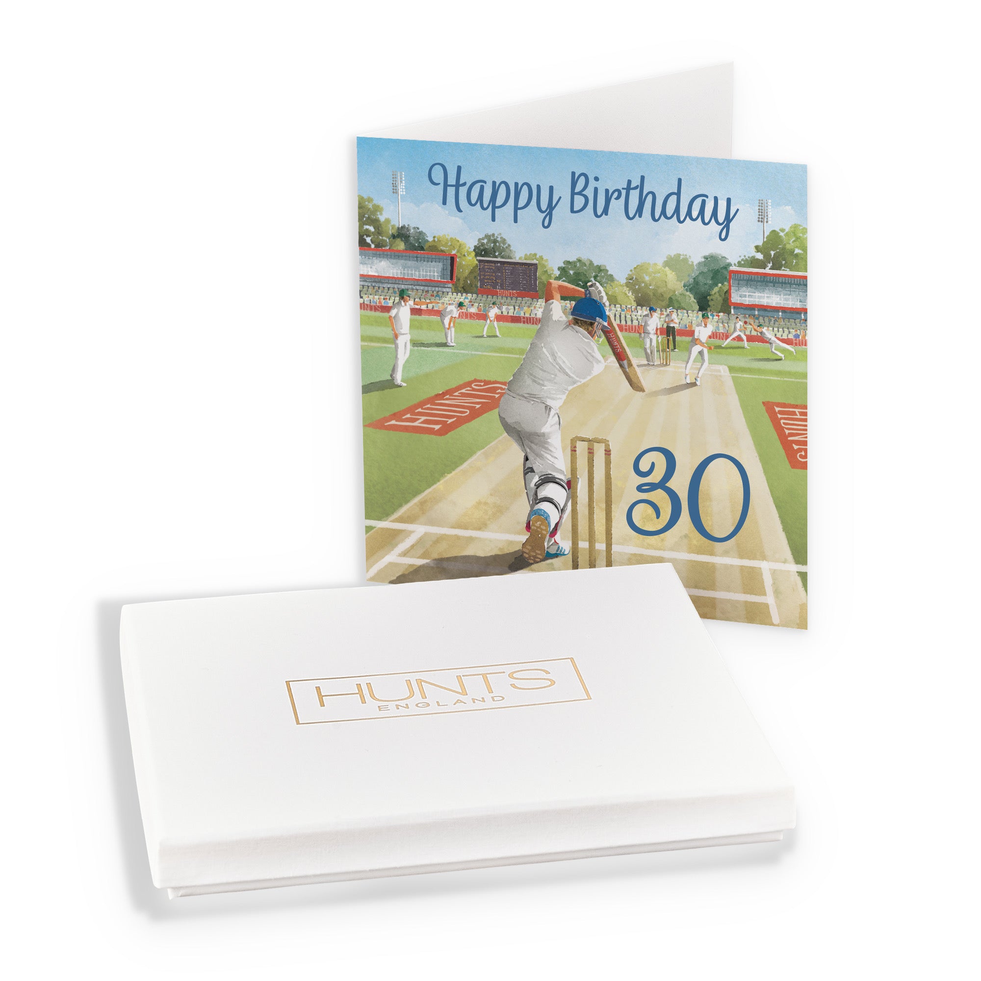 Boxed Cricket 30th Birthday Card Milo's Gallery - Default Title (B0D5YYGB2K)