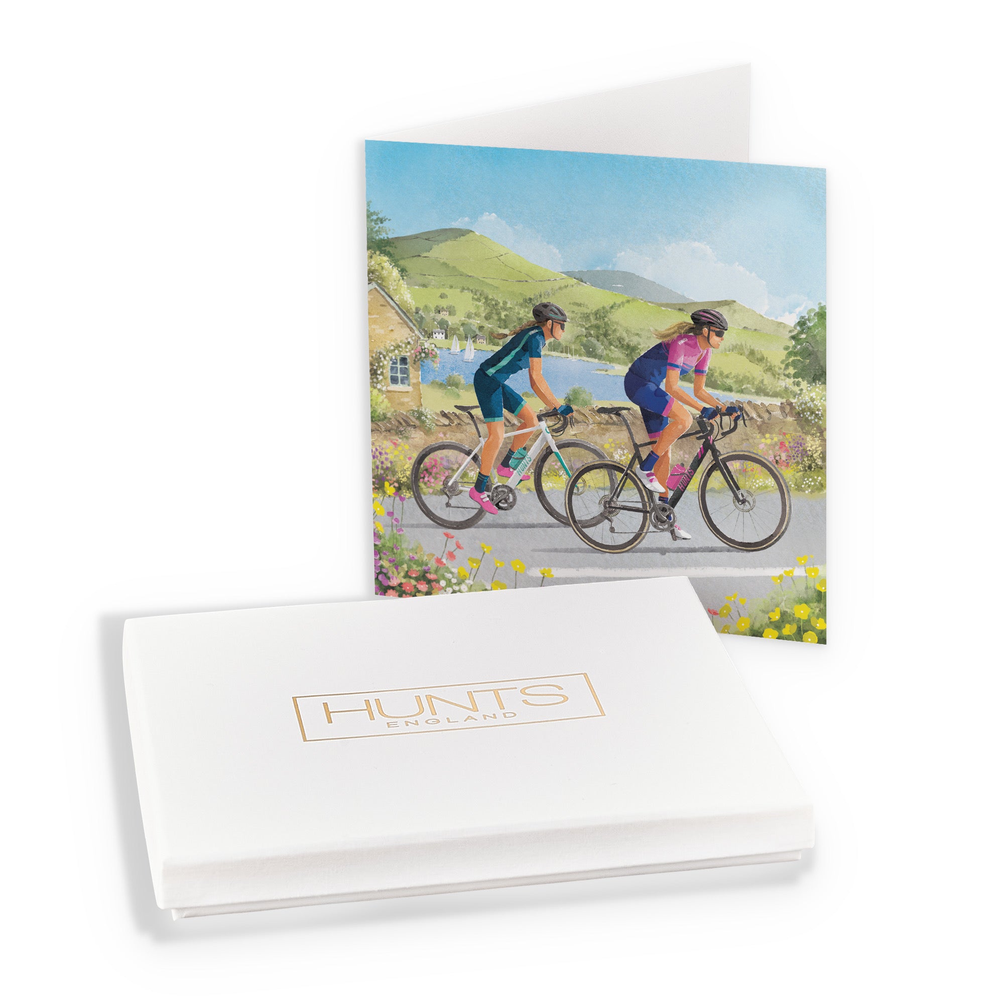 Boxed Cycling Female Blank Card Milo's Gallery - Default Title (B0D5YYZXBQ)