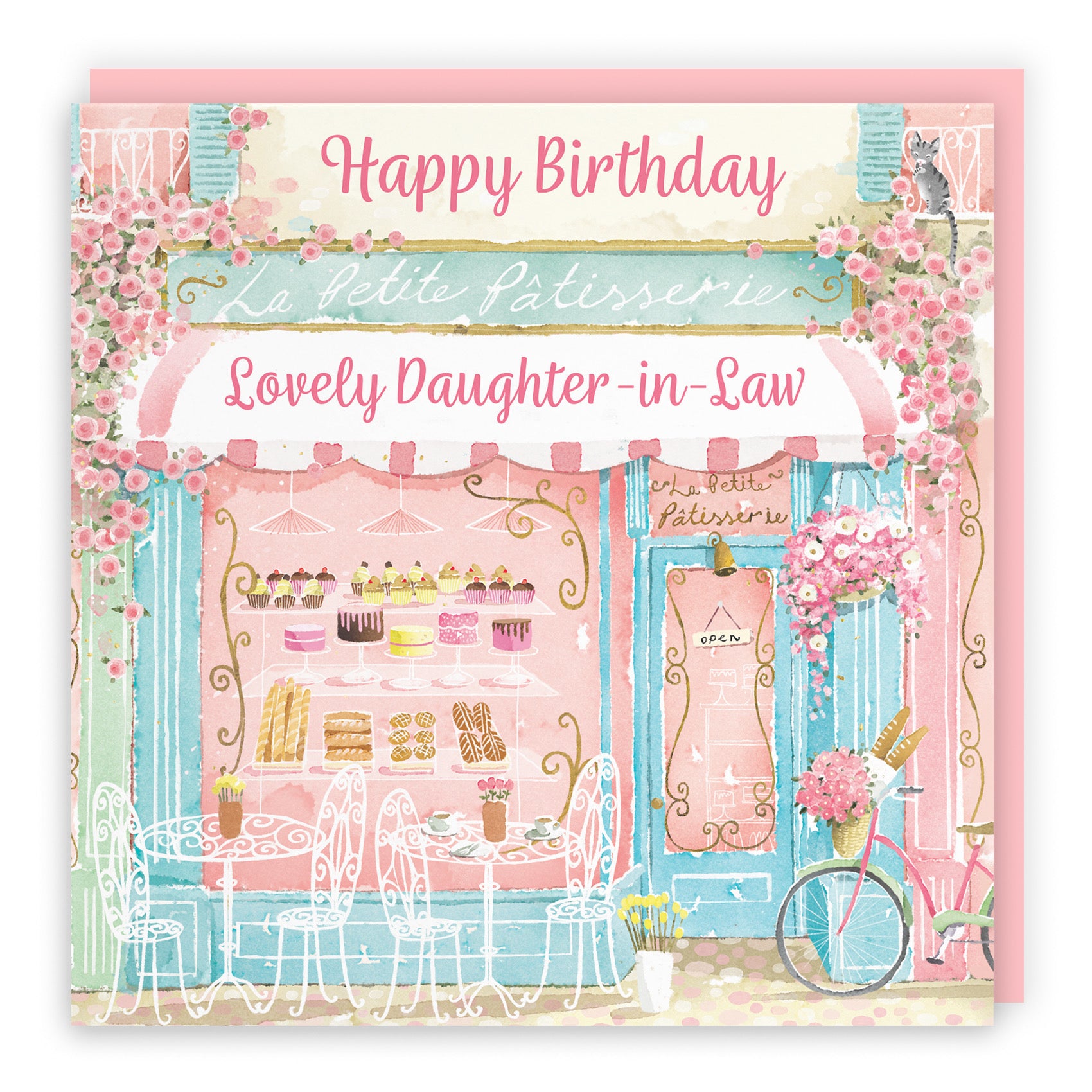 La Petite Patisserie Daughter In Law Birthday Card Milo's Gallery - Default Title (B0DFMSY6WG)