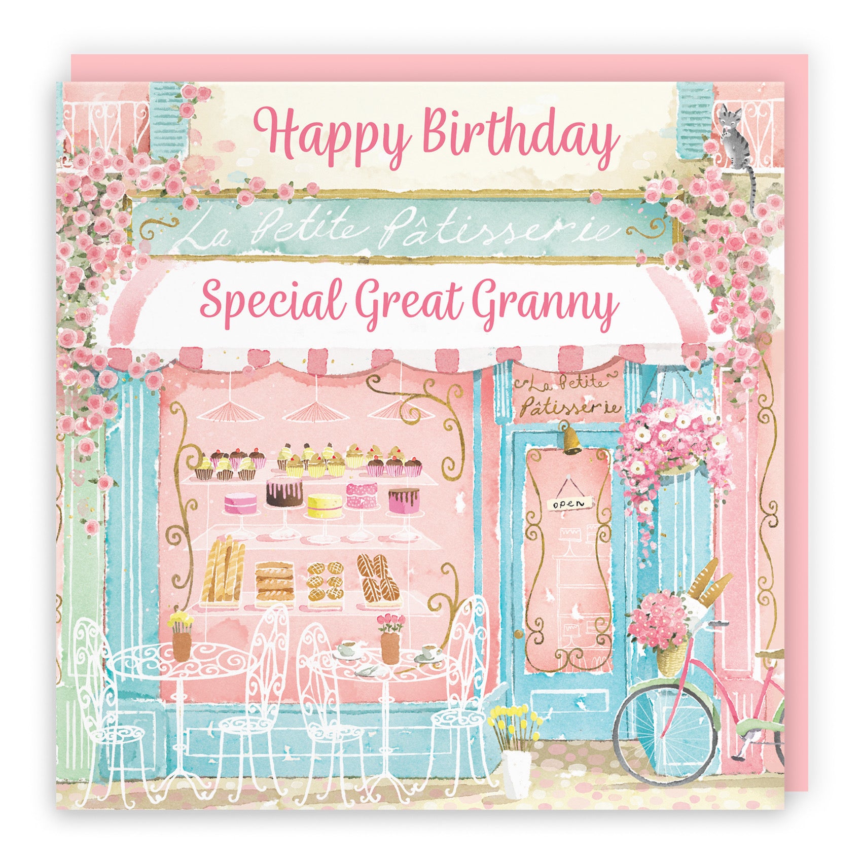 La Petite Patisserie Great Granny Birthday Card Milo's Gallery - Default Title (B0DFMTRC5M)