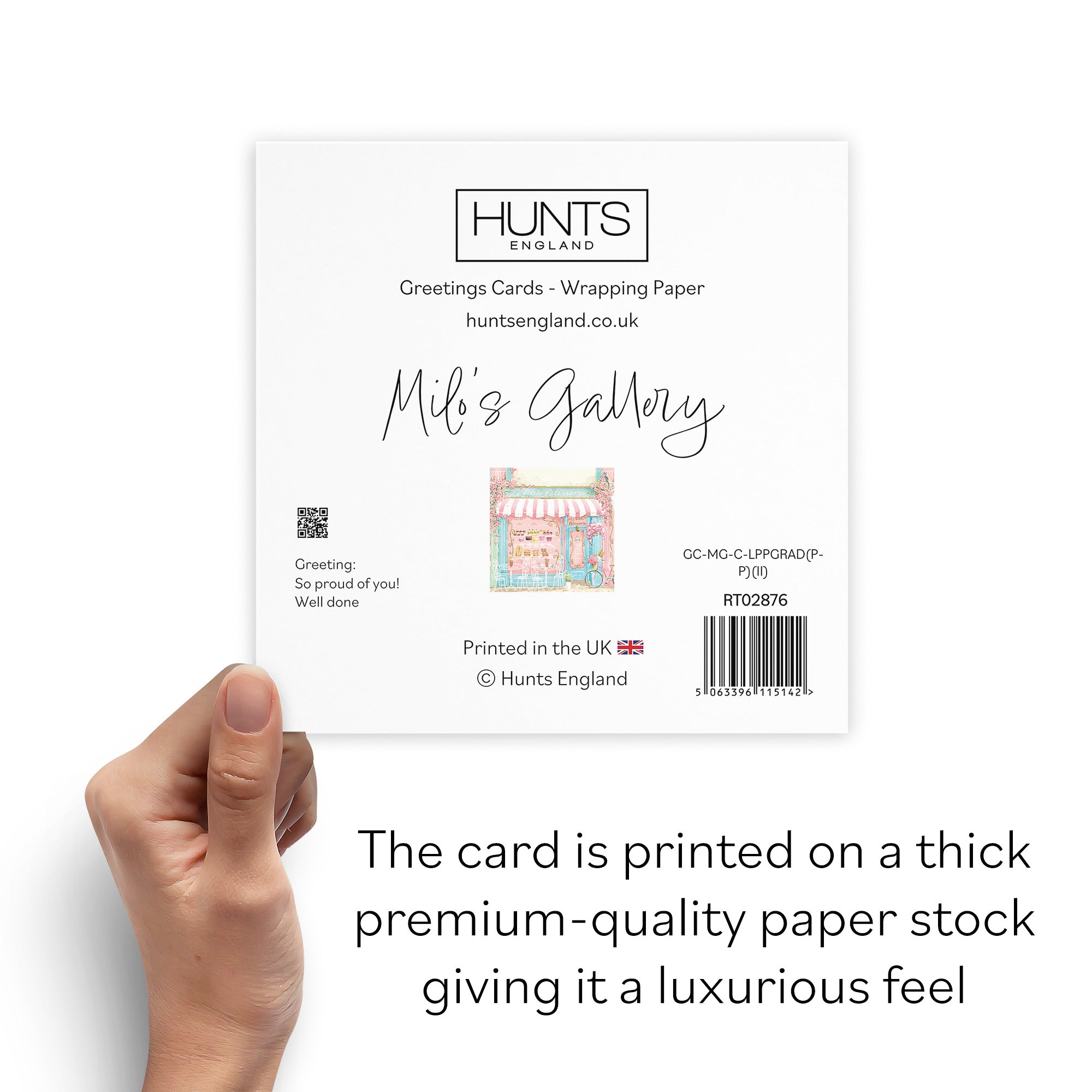 La Petite Patisserie Graduation Card Milo's Gallery - Default Title (B0DFMV6Y5W)