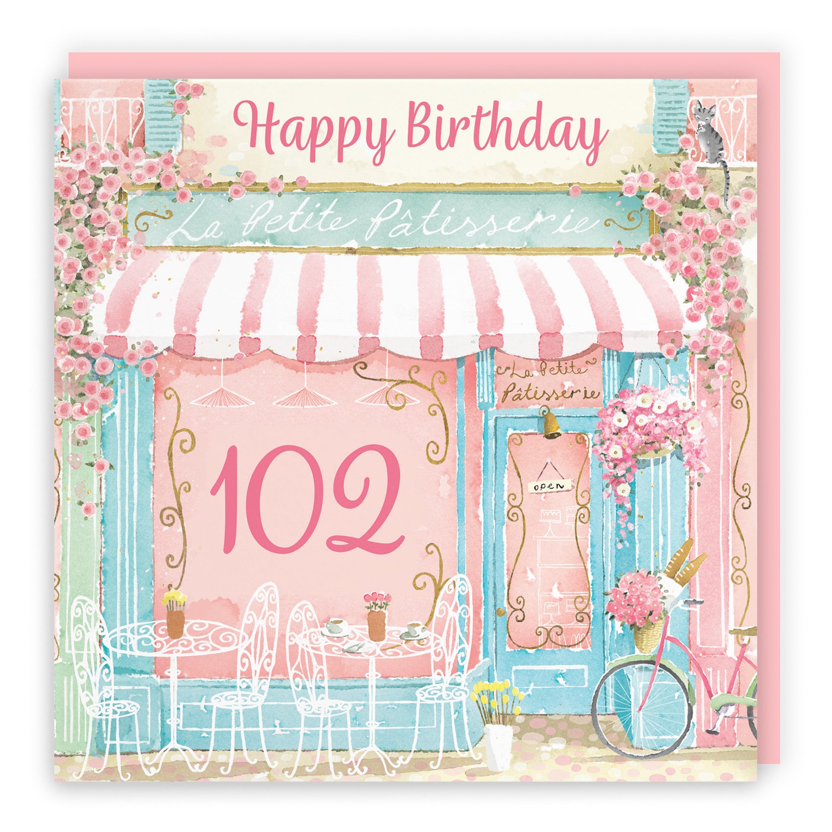 La Petite Patisserie 102nd Birthday Card Milo's Gallery - Default Title (B0DFMVRC2V)