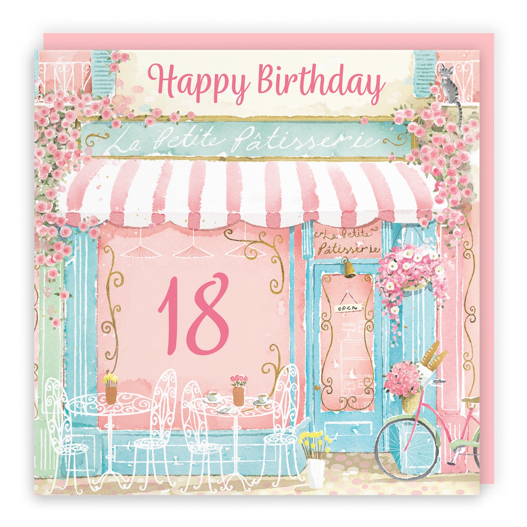 La Petite Patisserie 18th Birthday Card Milo's Gallery - Default Title (B0DFMVTMBR)