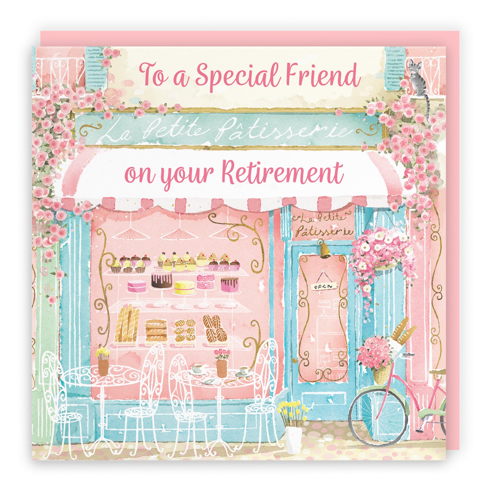 La Petite Patisserie Friend Retirement Card Milo's Gallery - Default Title (B0DFMVVV87)