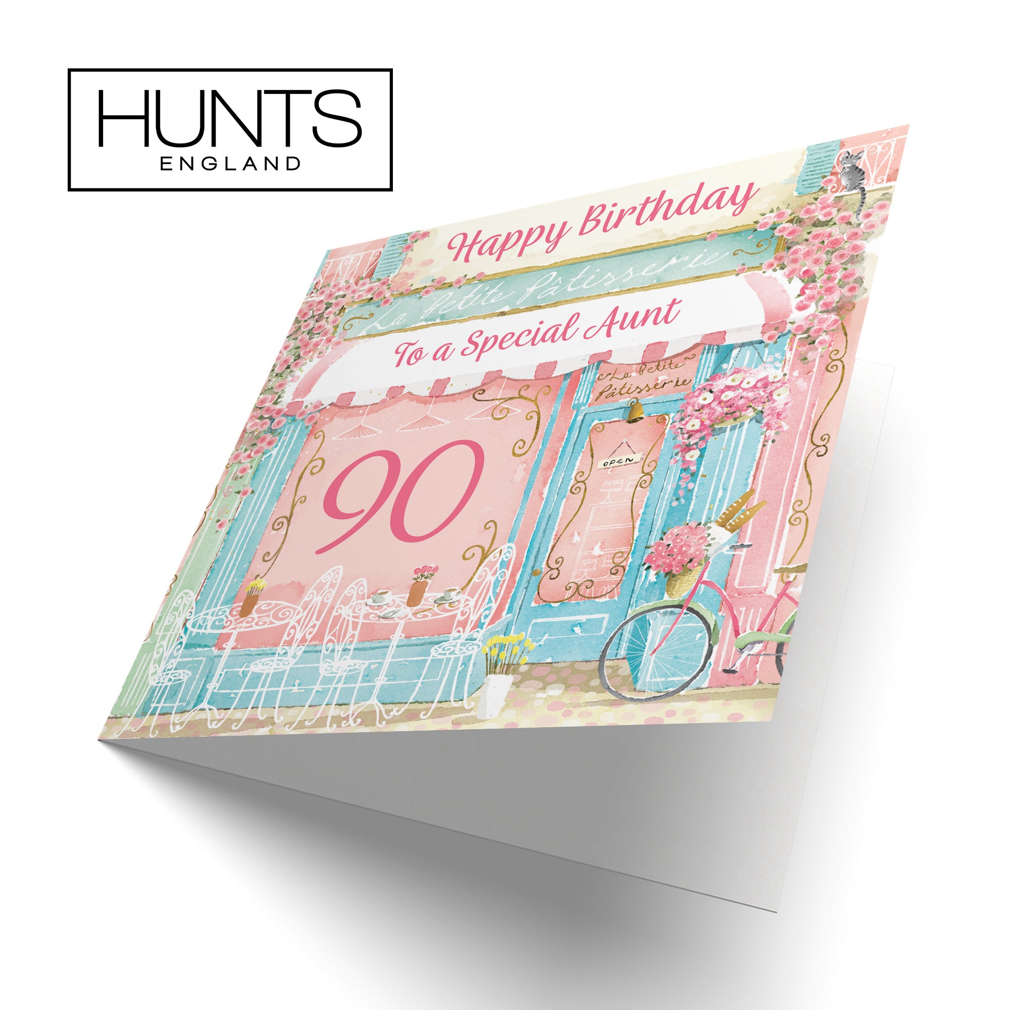 90th Aunt La Petite Patisserie Birthday Card Milo's Gallery - Default Title (B0DFMVZSKG)