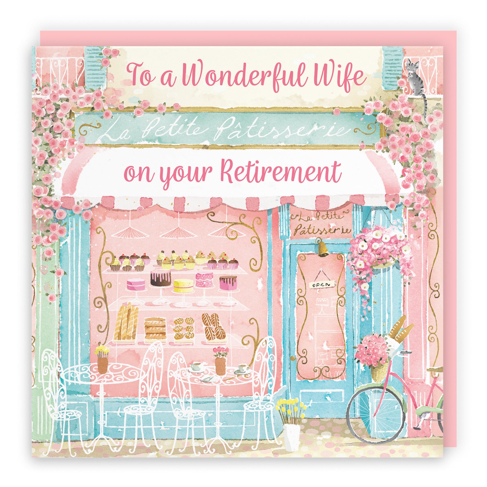 La Petite Patisserie Wife Retirement Card Milo's Gallery - Default Title (B0DFMW5RMX)