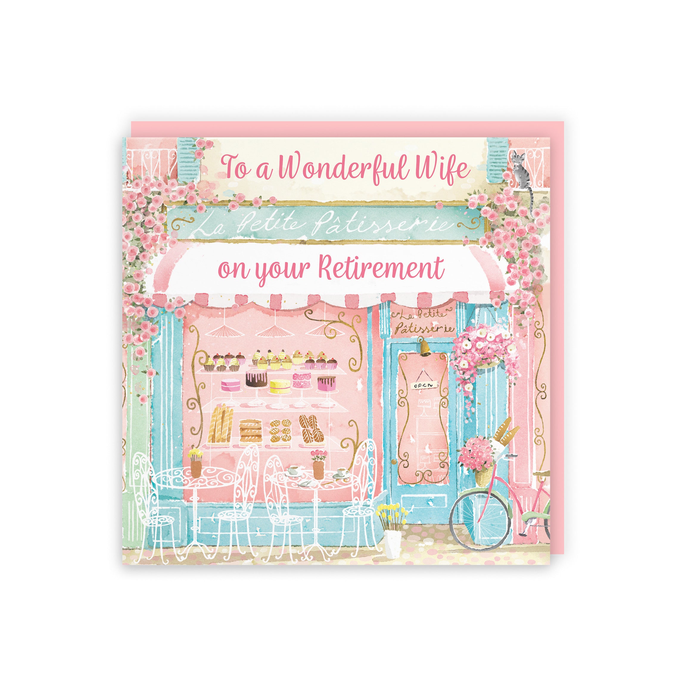 La Petite Patisserie Wife Retirement Card Milo's Gallery - Default Title (B0DFMW5RMX)